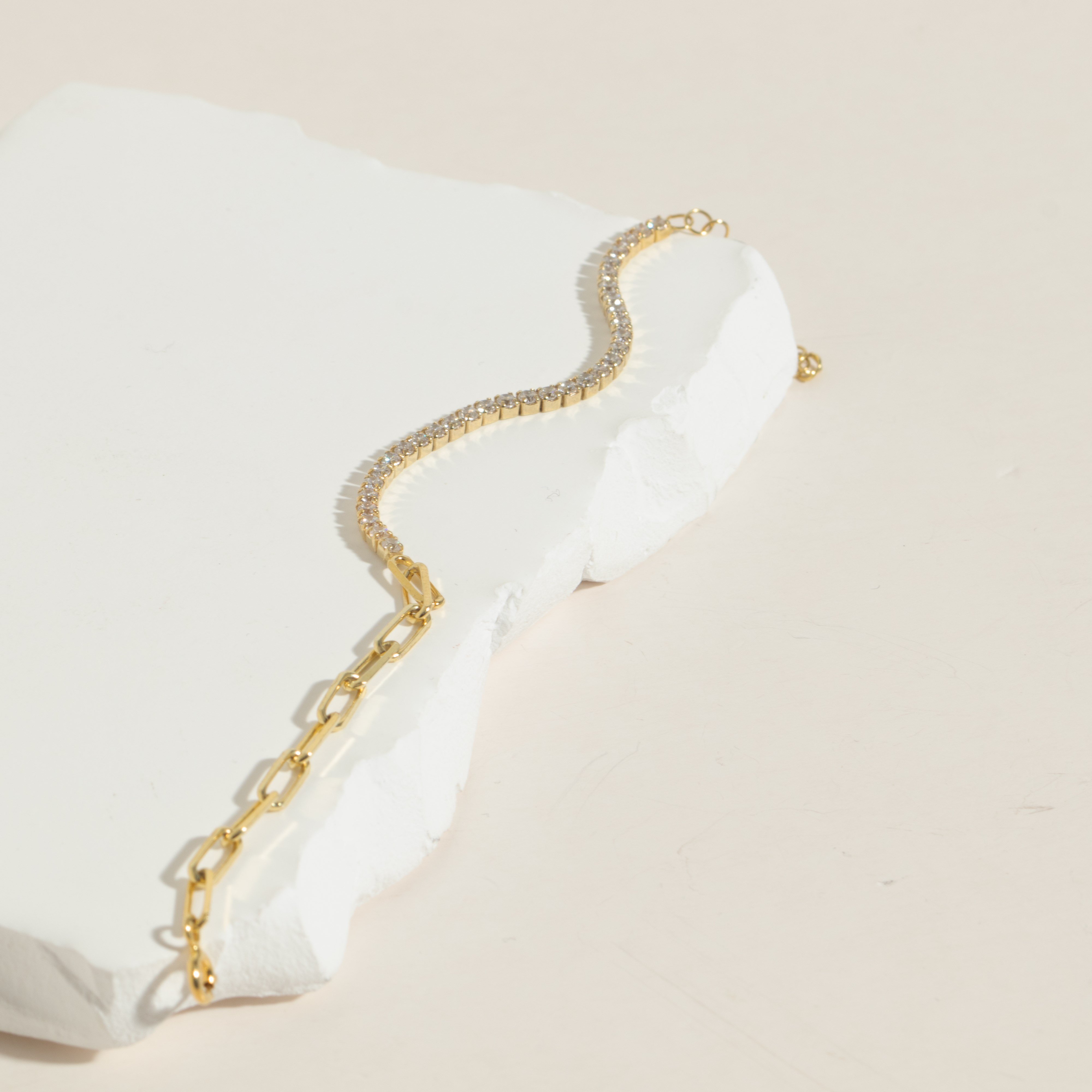 Suyolu Switch Bileklik 718548 Gold