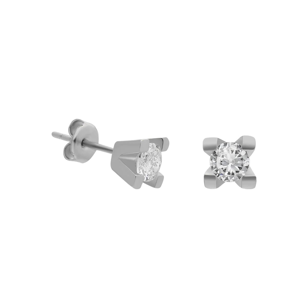 Tektaş Küpe 717028 Silver