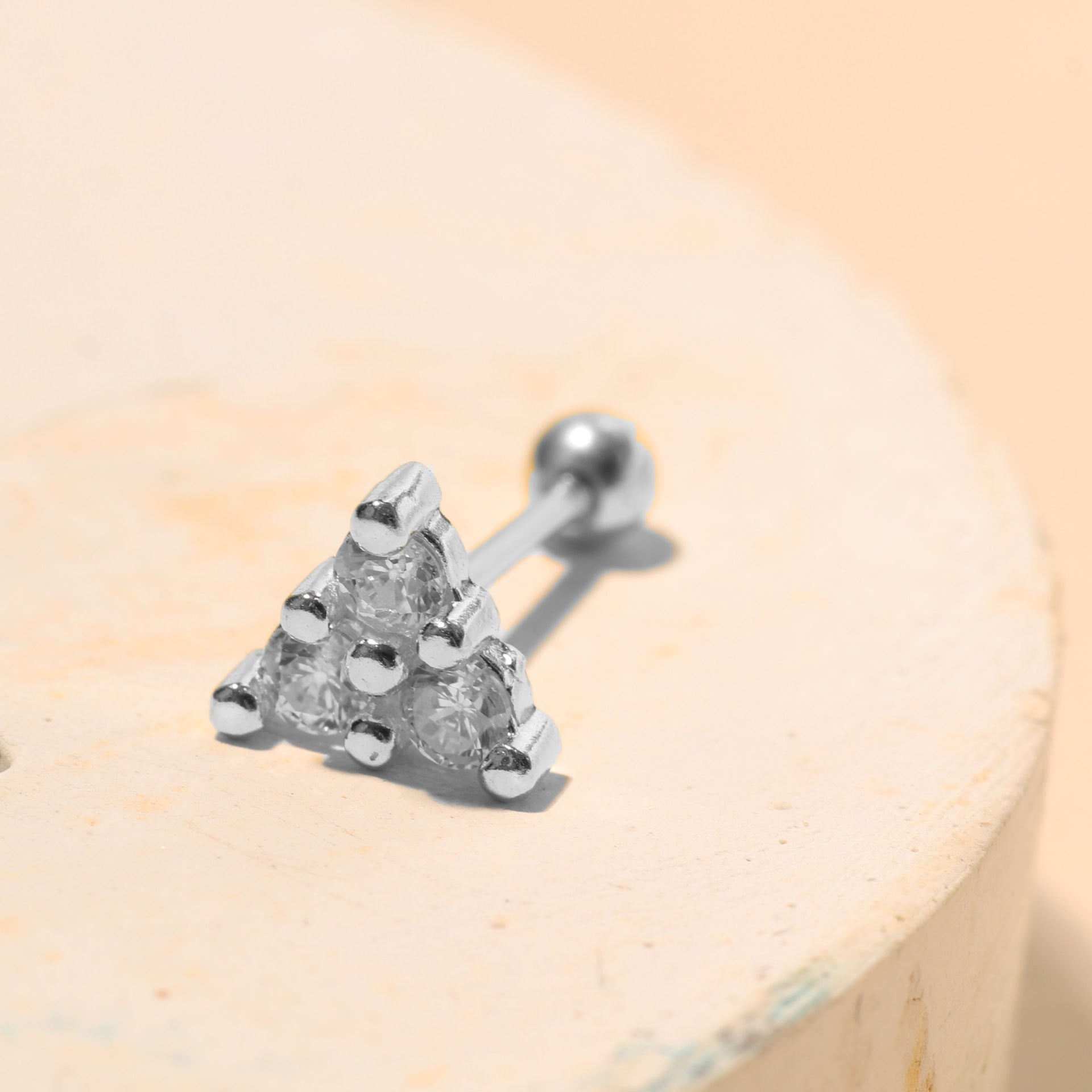 Üçgen Piercing 717126 Gold
