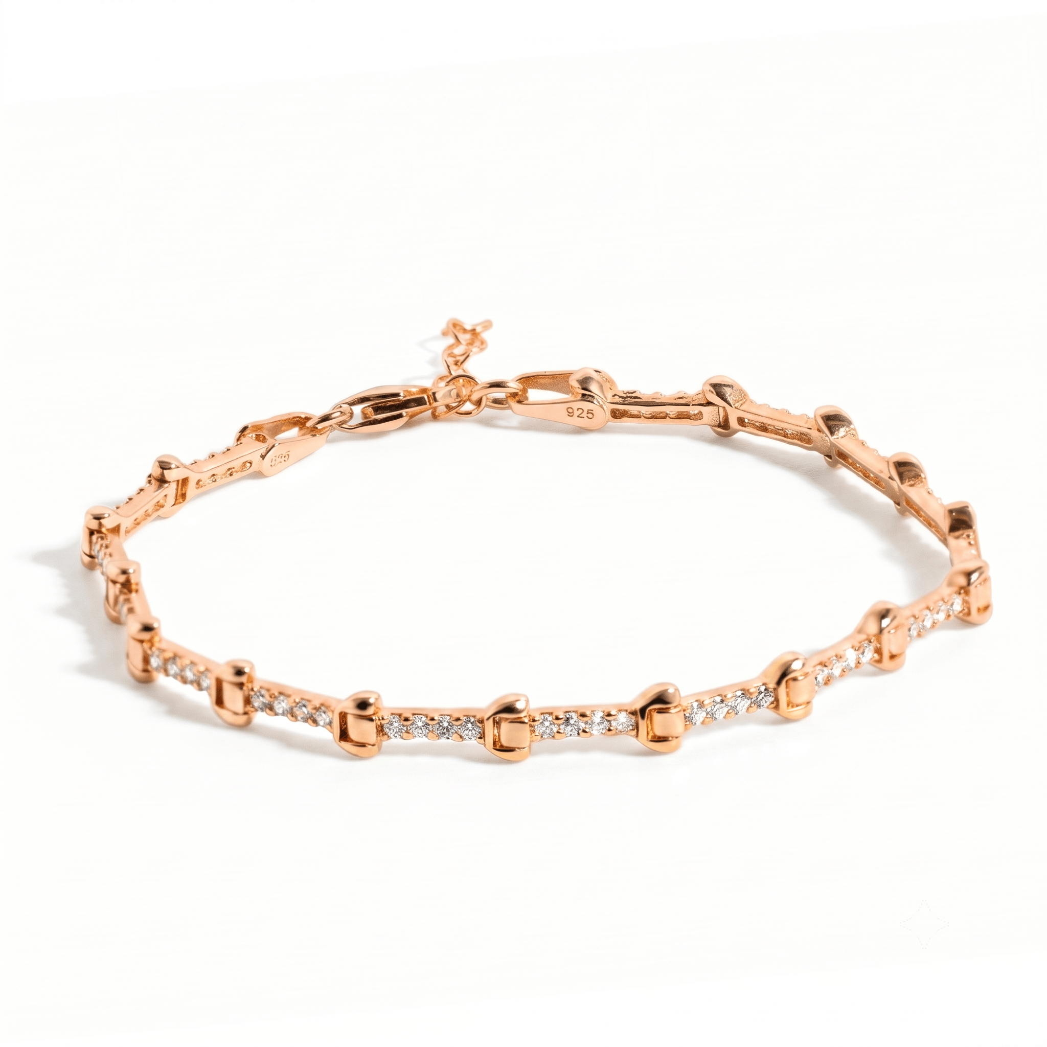 Zirkon Taşlı Bileklik 718549 Rose