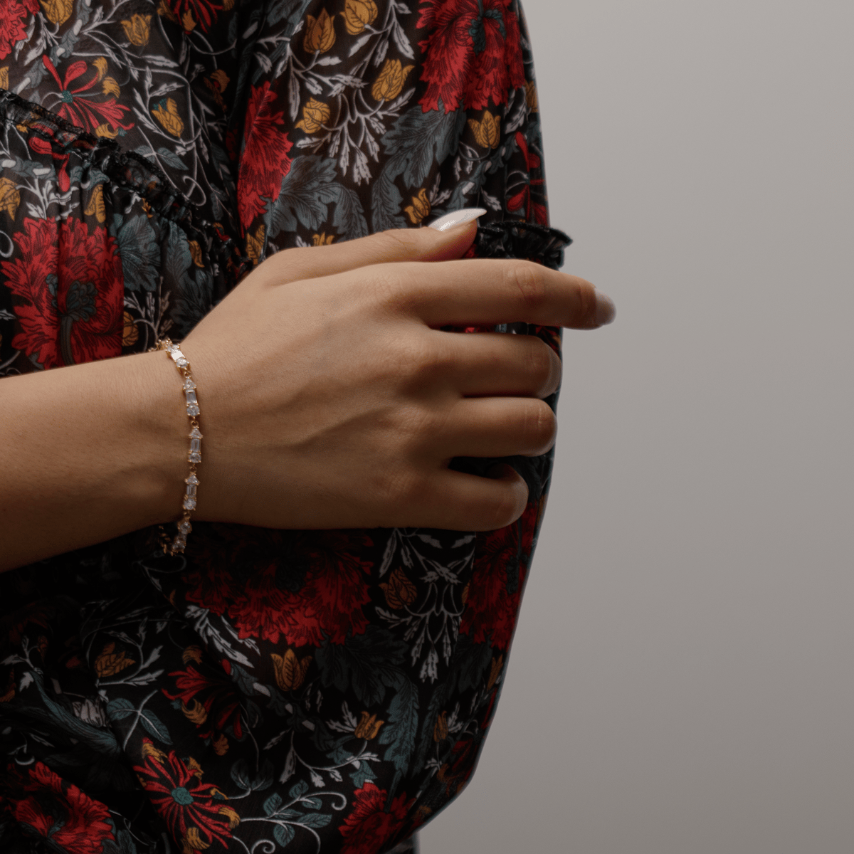 Zirkon Taşlı Bileklik 718553 Gold