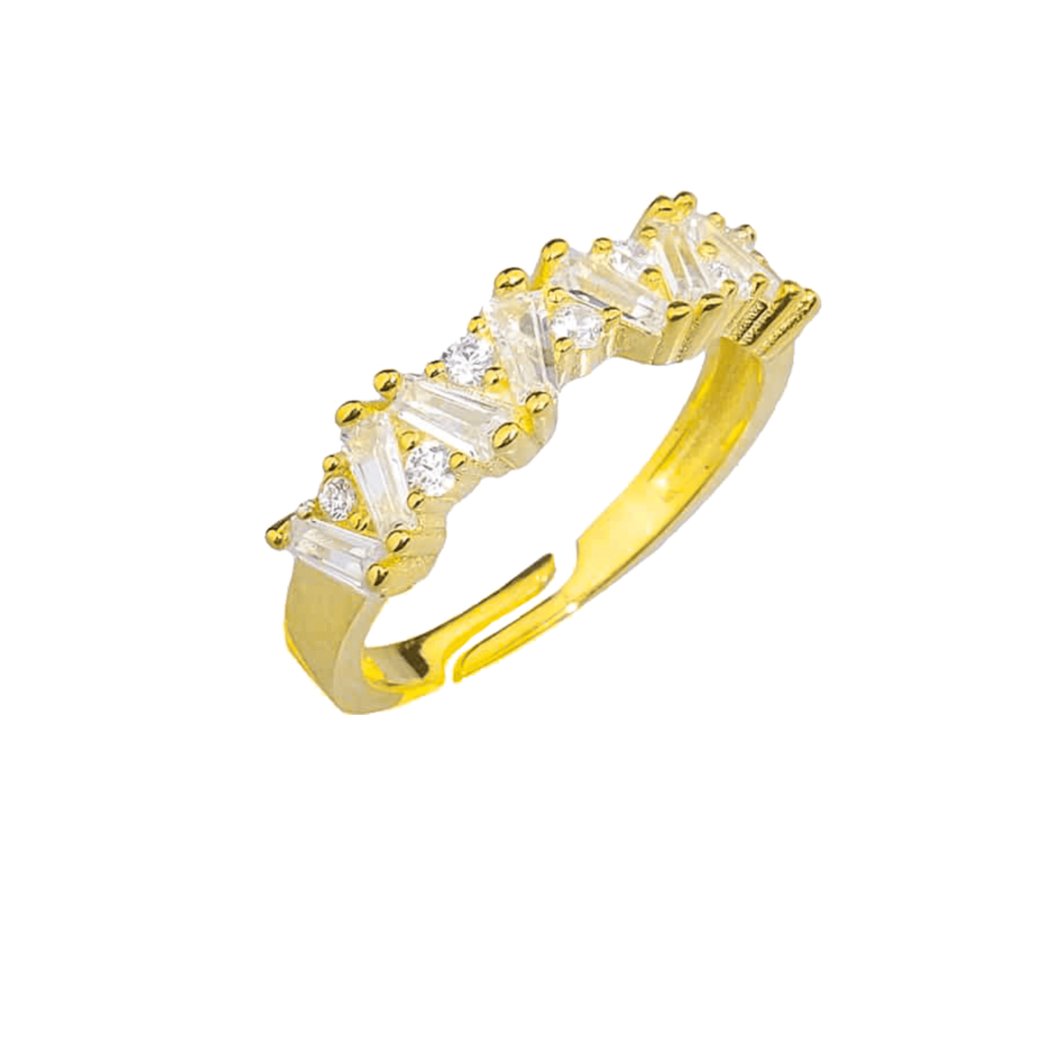 Zirkon Taşlı Yüzük 719255 Gold
