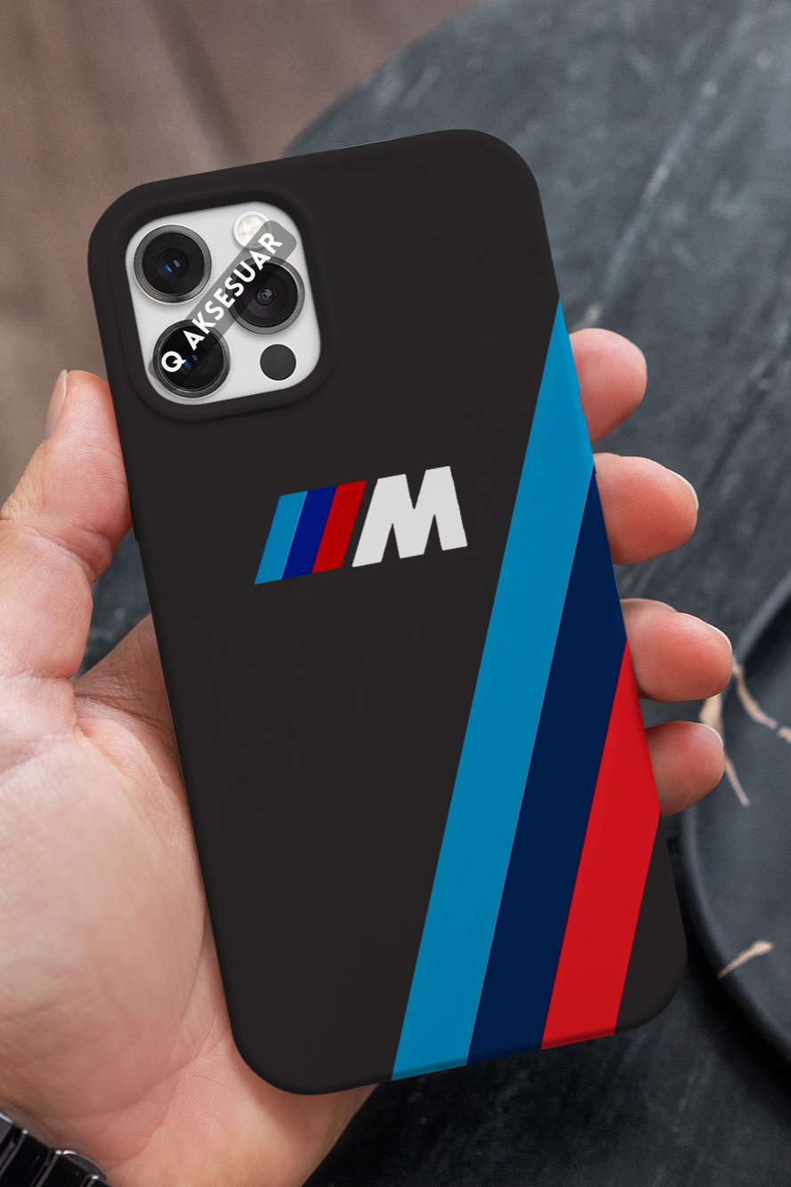 BMW Tasarımlı Premium Telefon Kılıfı Siyah