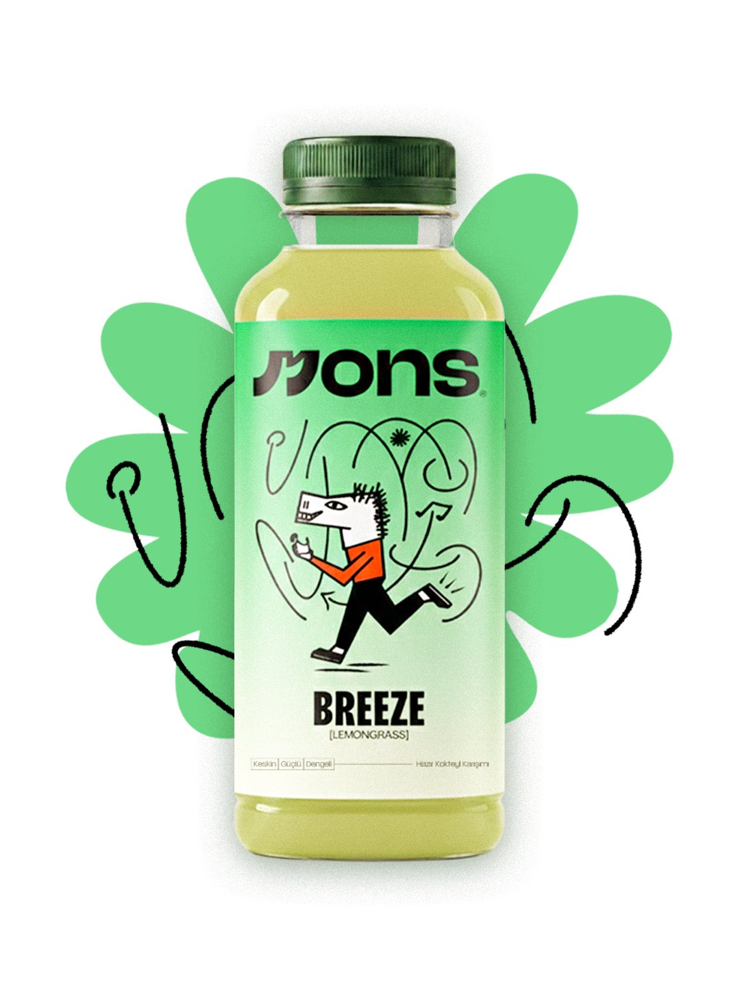 MONS Breeze – Lemongrass Kokteyl Karışımı (1L)