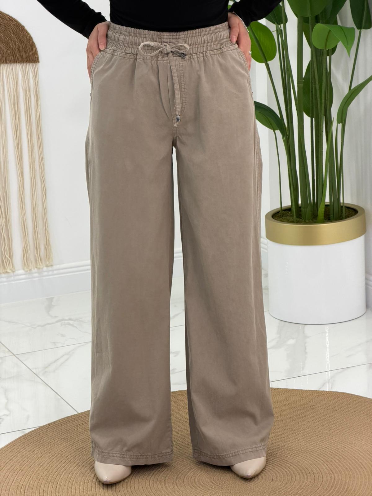 Bej Tensel Pantalon