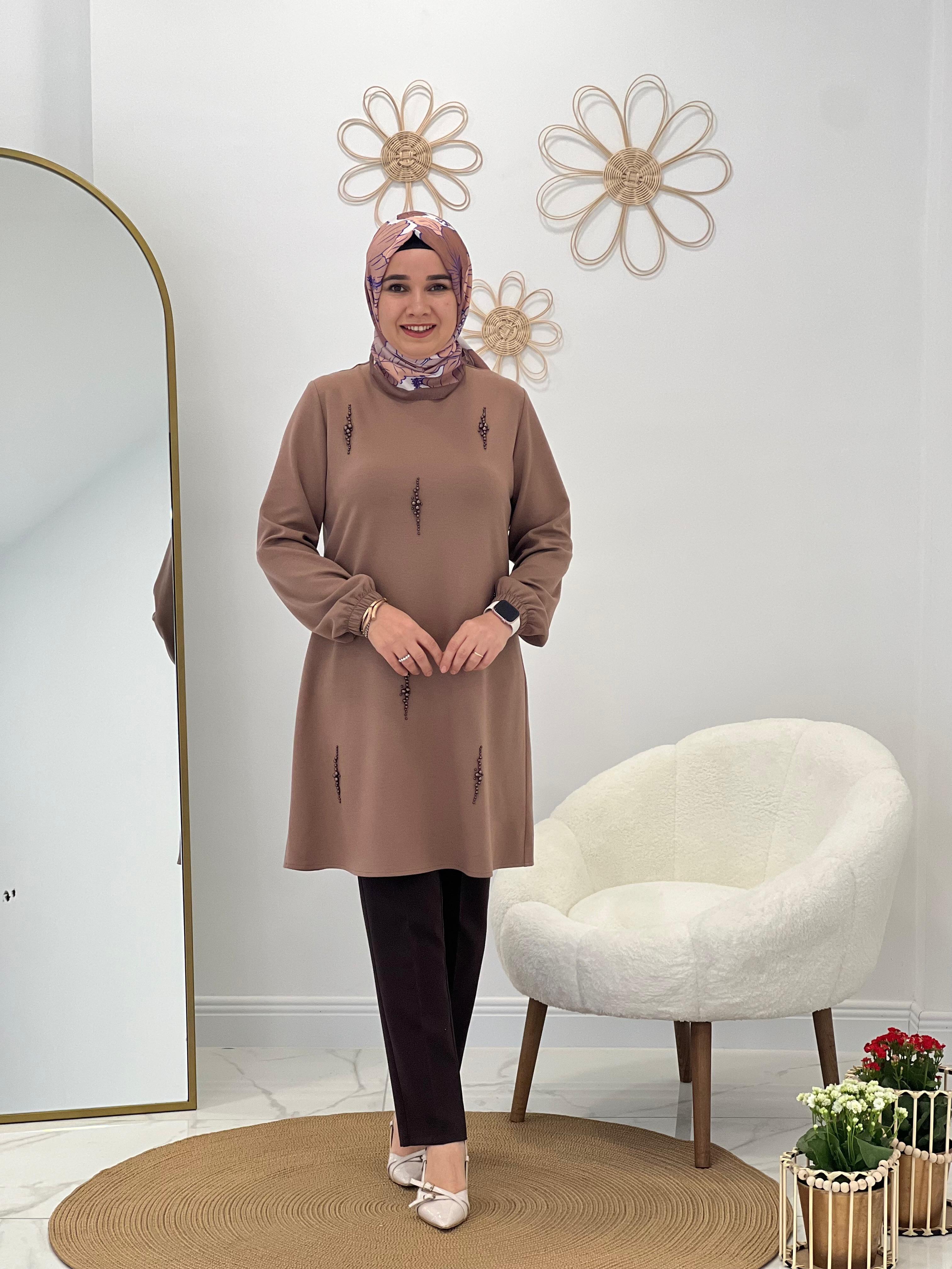 Capiçino İncili Tunik