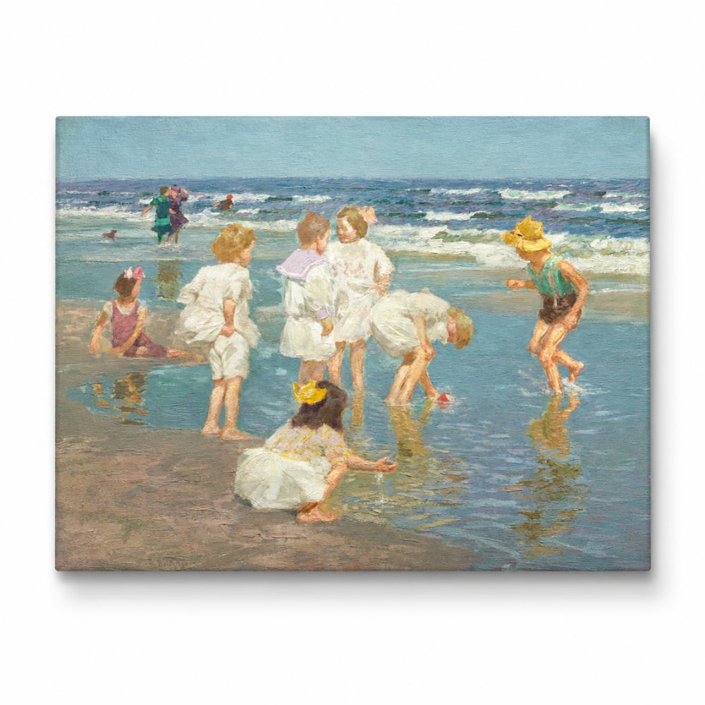 Edward Henry Potthast A Holiday