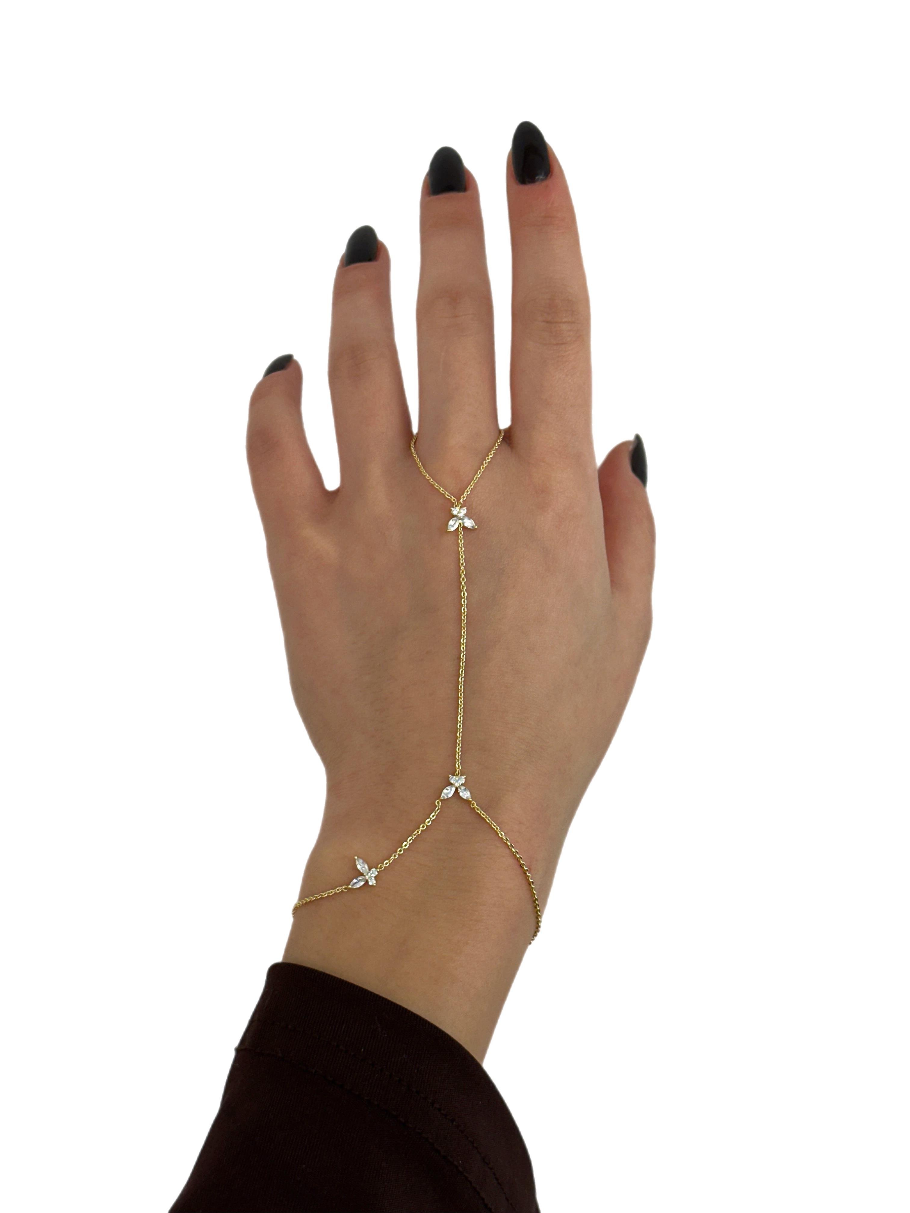 Özel Seri Gold Zirkon Taşlı Mini Kelebek Figür Şahmeran