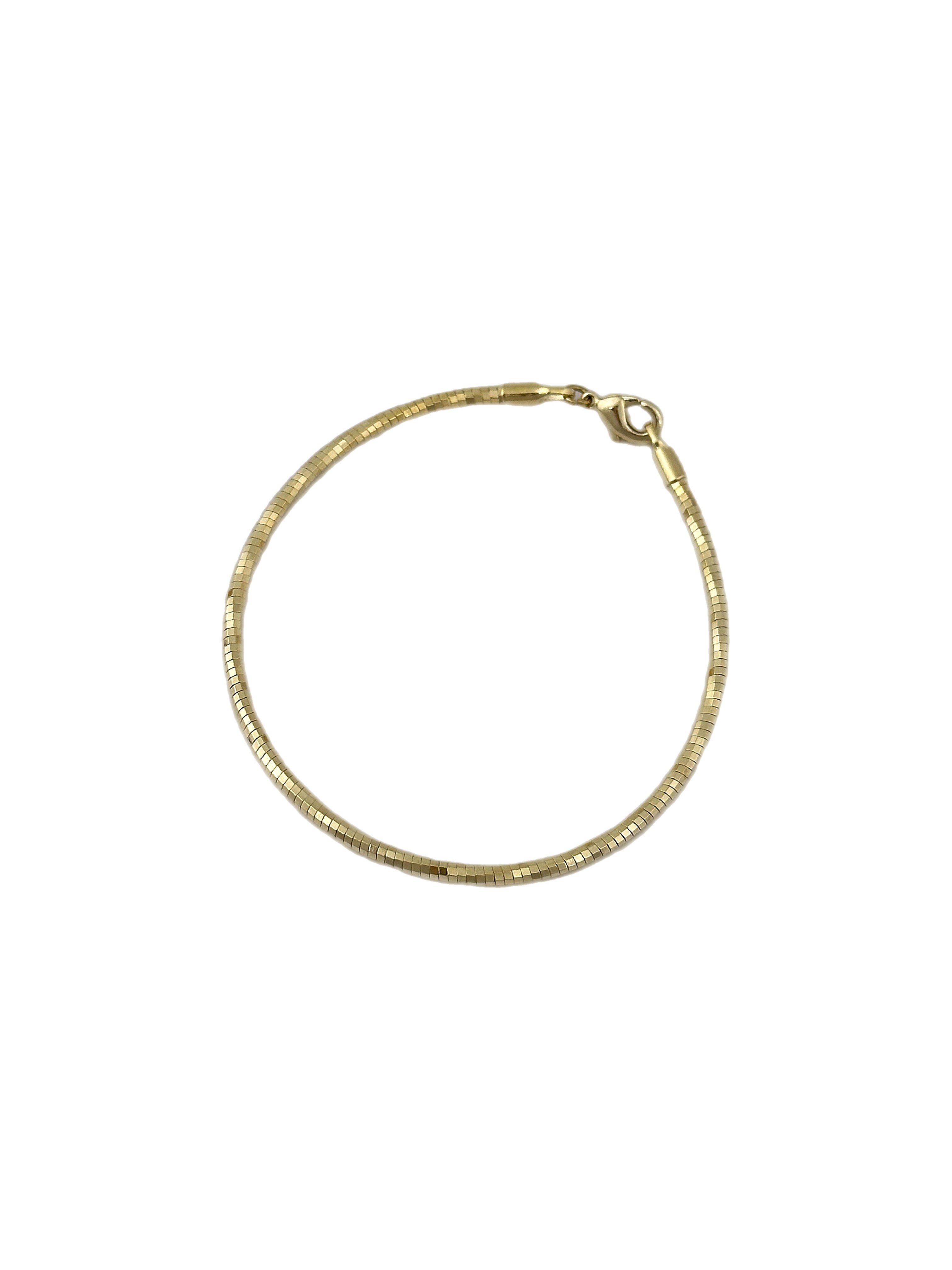 Özel Seri Mini Küp Sıralı Bileklik (18 Cm)