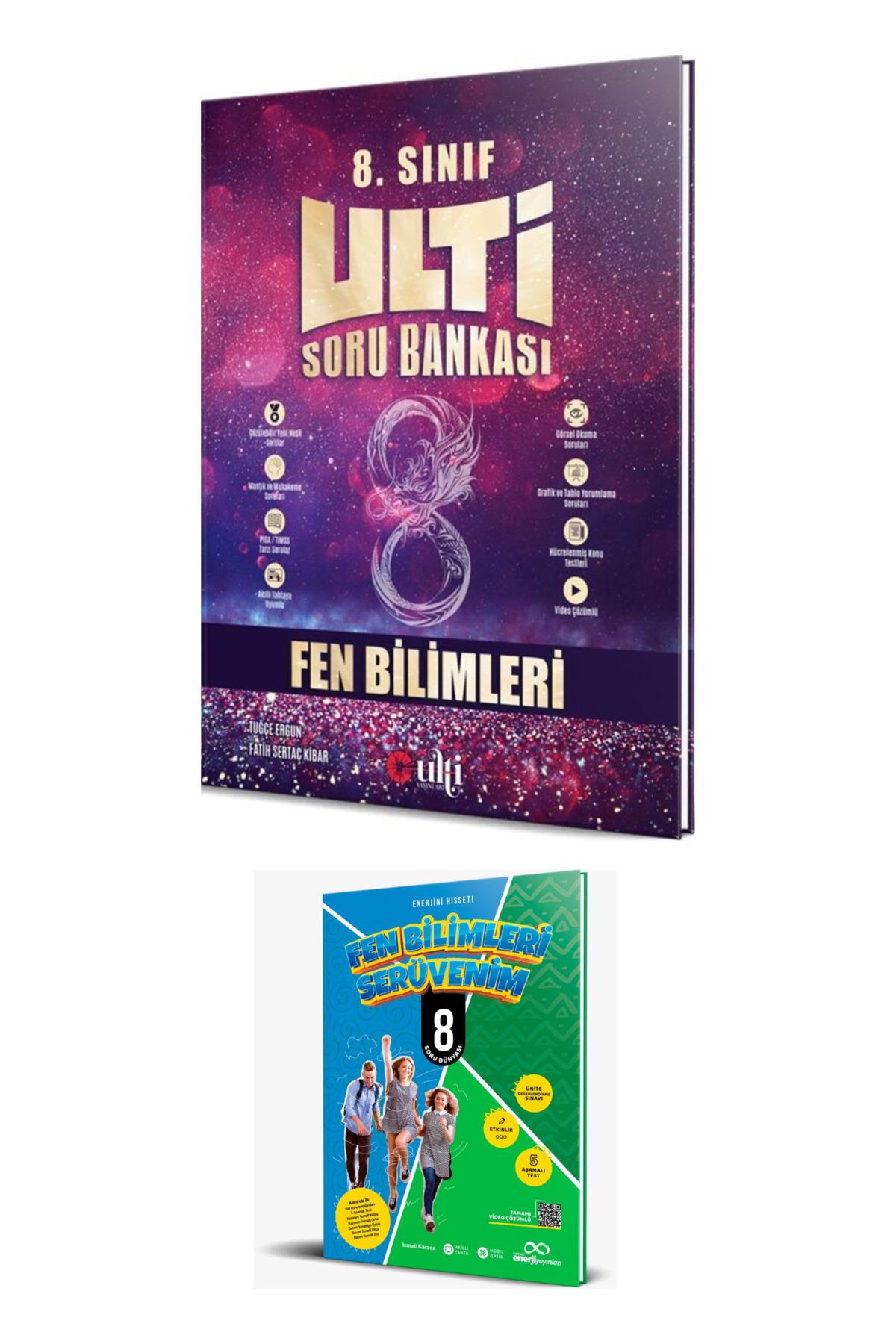 2025 - 8. Sınıf Fen Bilimleri Soru Bankası (Fen Bilimleri 8 Serüvenim Hediyeli