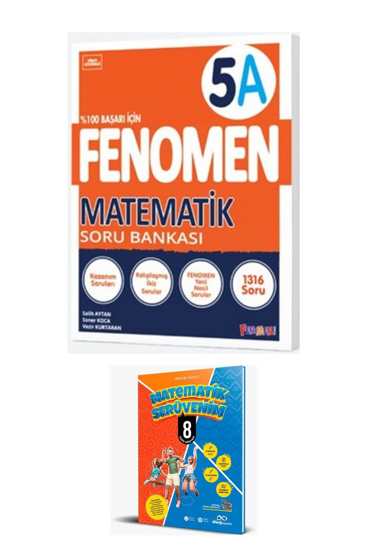 2025 - Fenomen Matematik 5a Soru Bankası (MATEMATİK SERÜVENİM 8 HEDİYELİ)