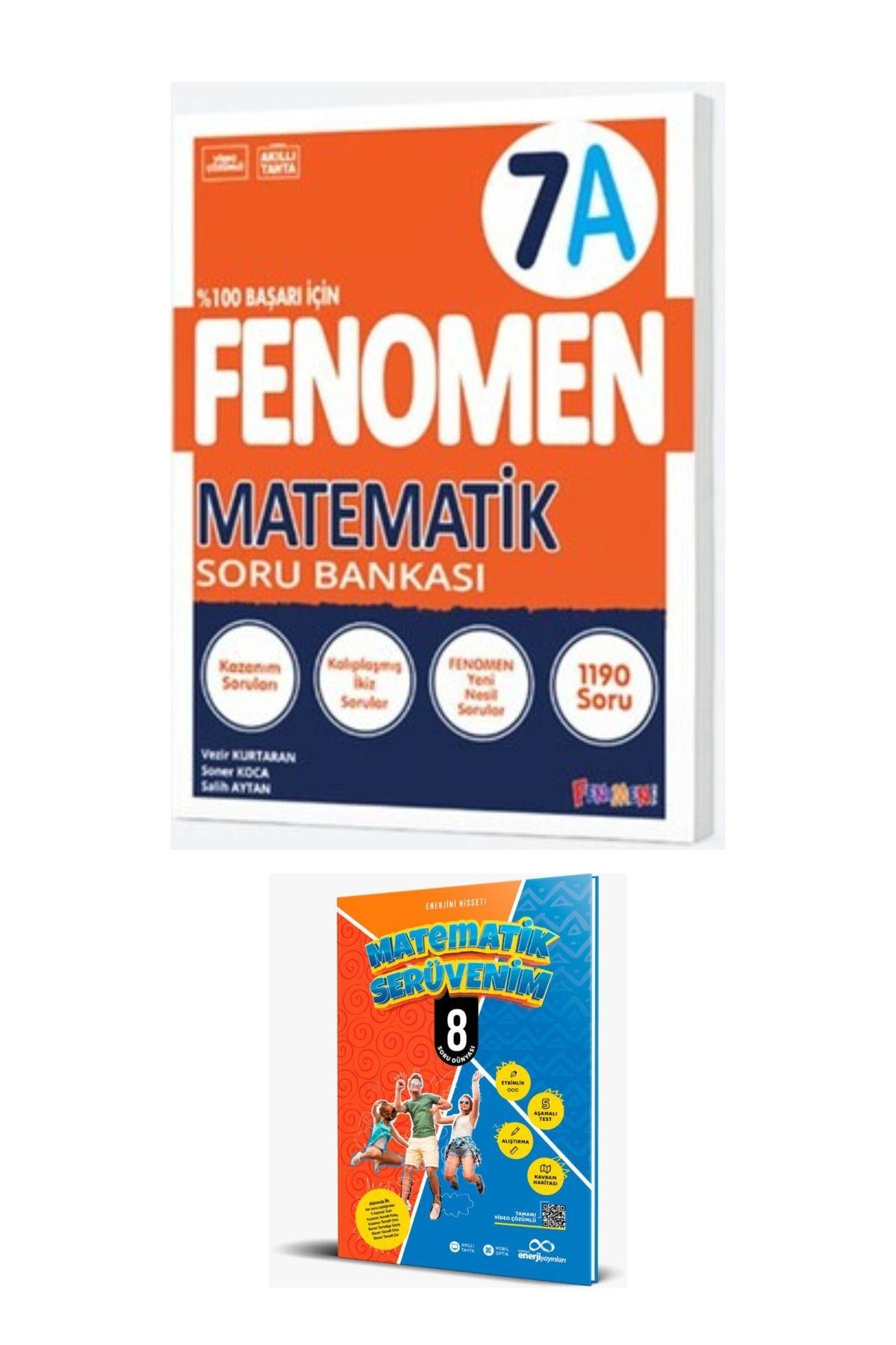 2025 - Fenomen Matematik 7a Soru Bankası (MATEMATİK SERÜVENİM 8 HEDİYELİ)