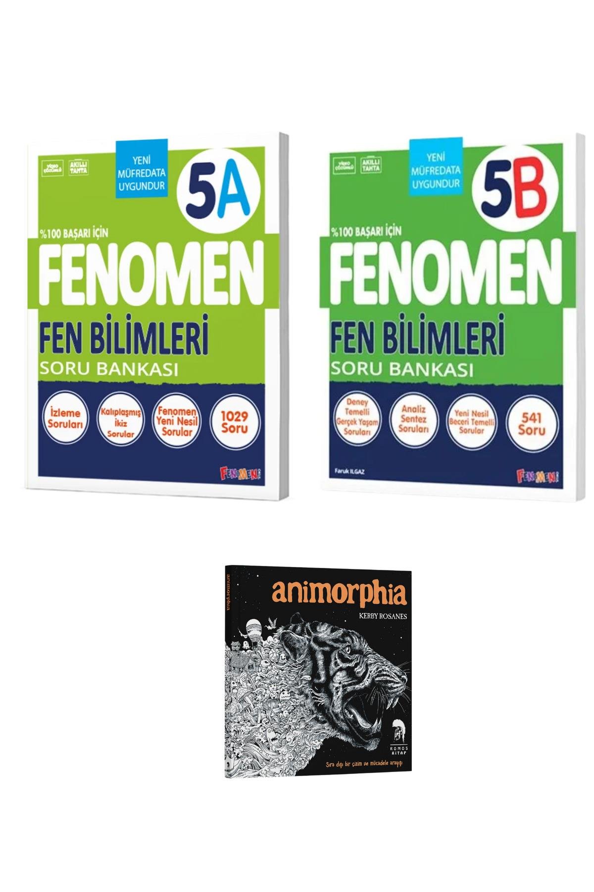 2026 5. Sınıf Fen Bilimleri Soru Bankası A ve B (3 Kitap)