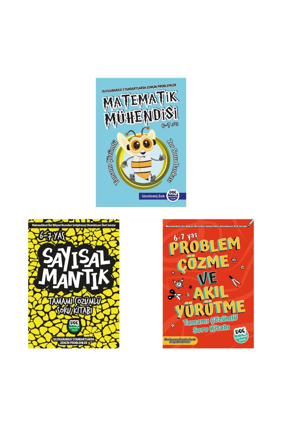 6-7 Yaş Matematik Süper Set (3 Kitap)