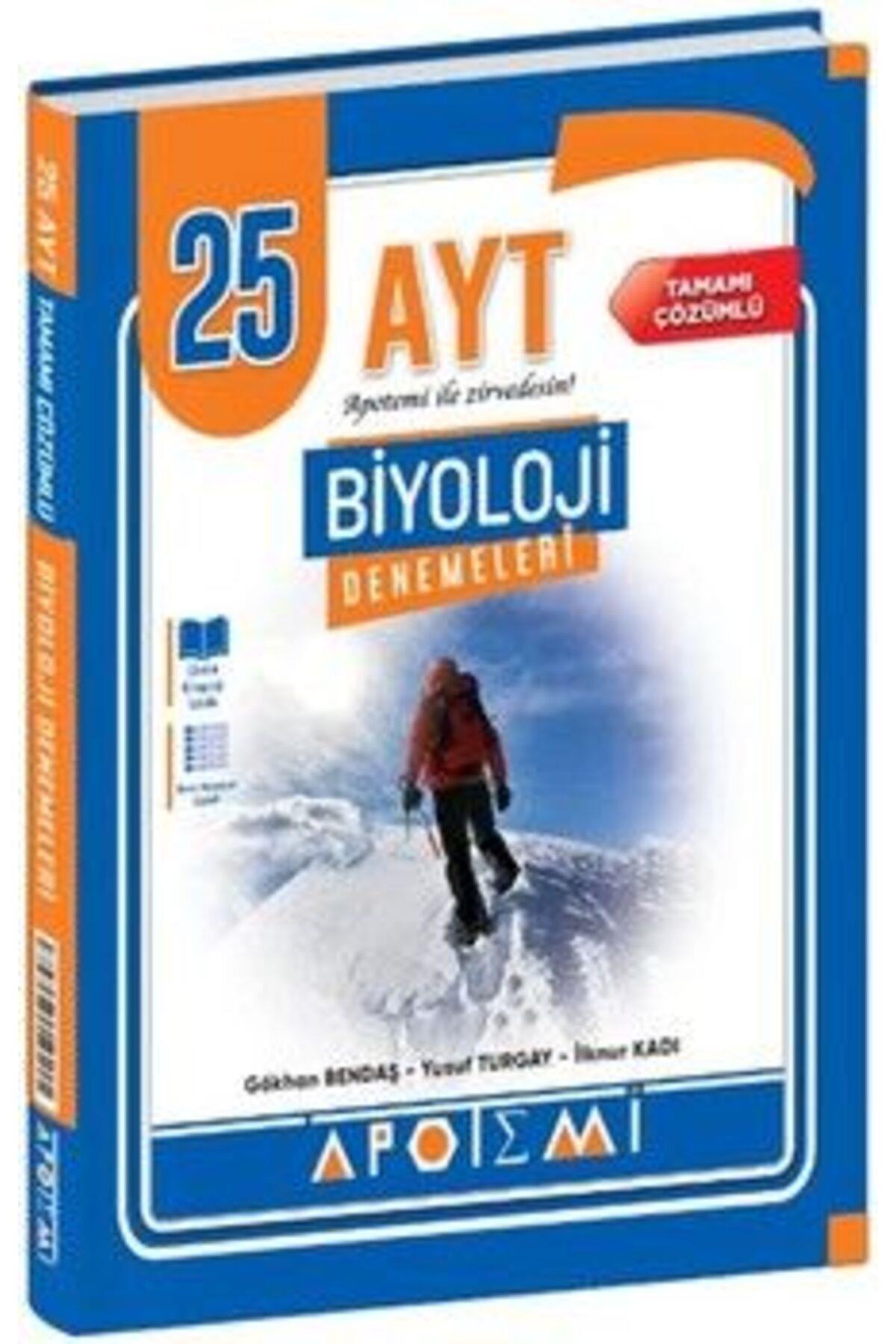 Apotemi Yayınları AYT Biyoloji 25 li Deneme