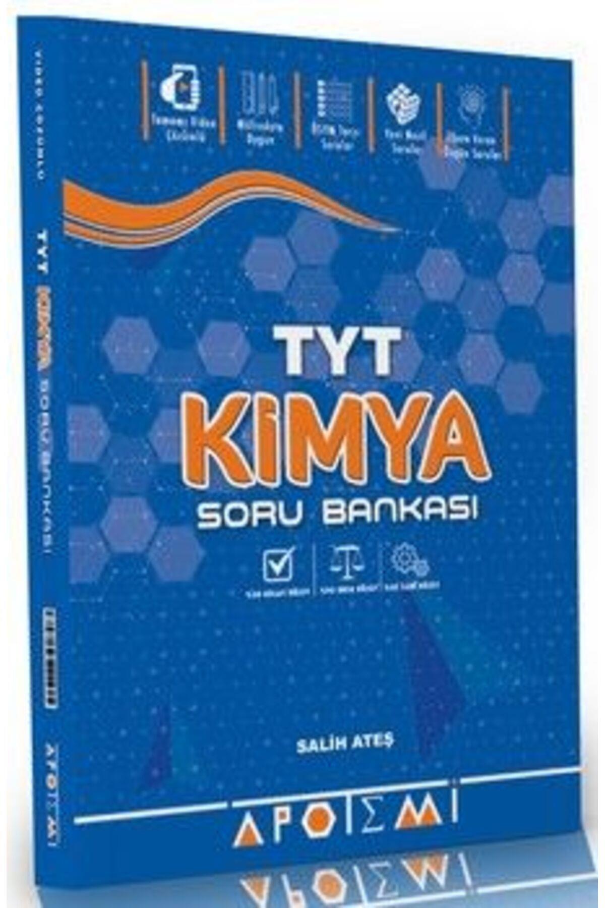 Apotemi YKS TYT Kimya Soru Bankası Video Çözümlü Apotemi Yayınları