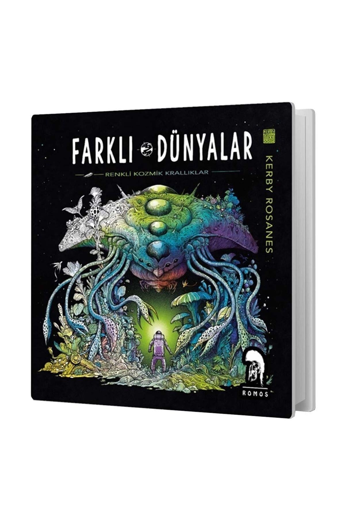 Farklı Dünyalar Yetişkinler Için Boyama Kitabı - Kerby Rosanes