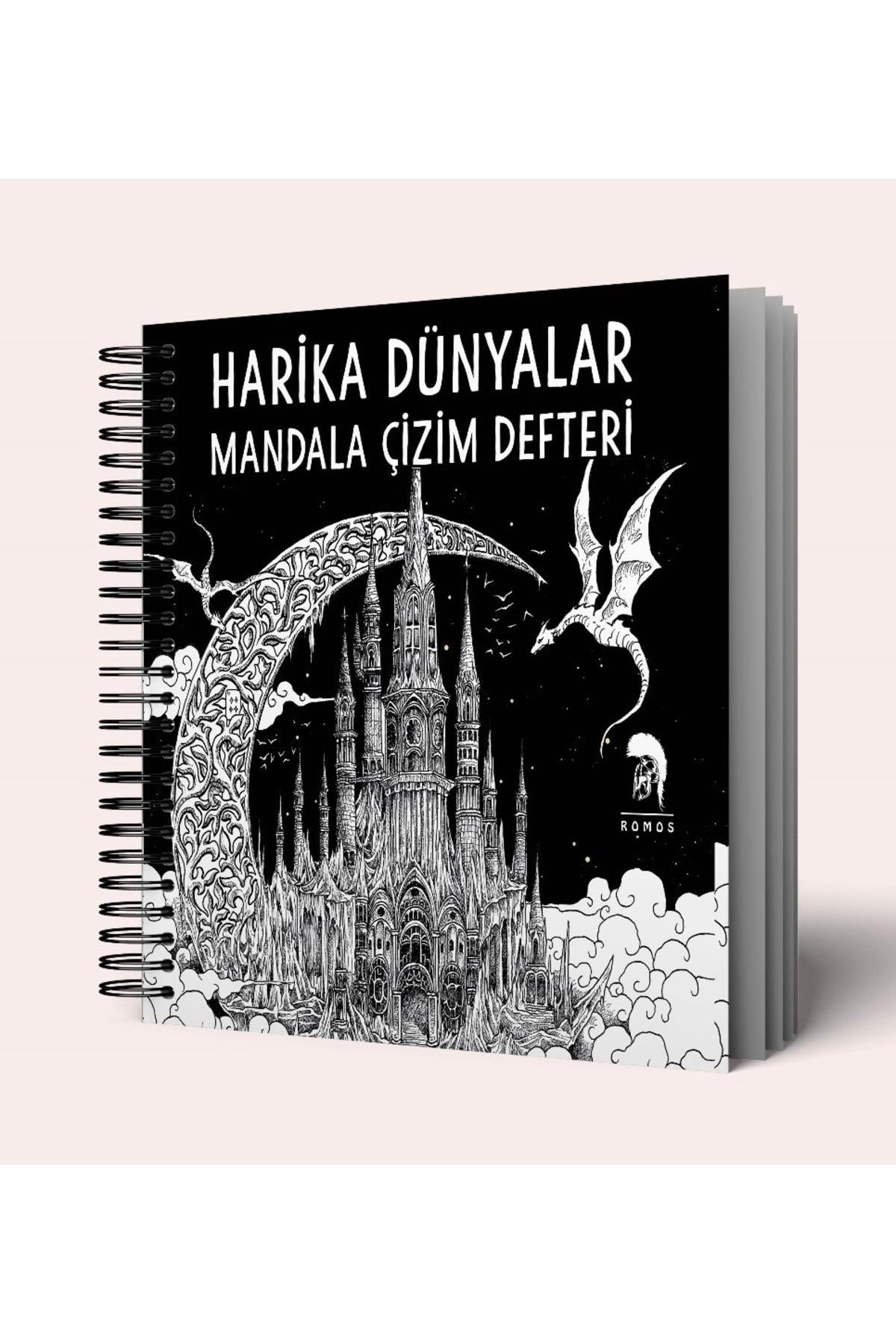 Harika Dünyalar Mandala Çizim Defteri