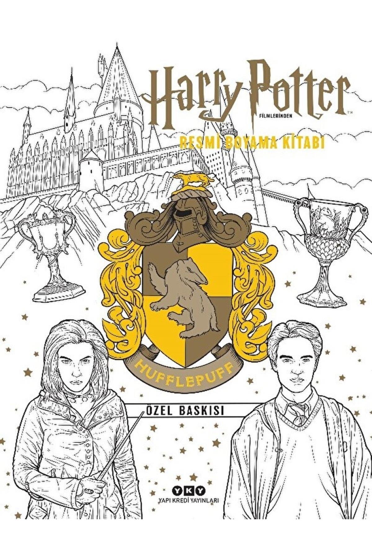 Harry Potter Filmlerinden Resmi Boyama Kitabı - Hufflepuff Özel Baskısı / 9789750856693