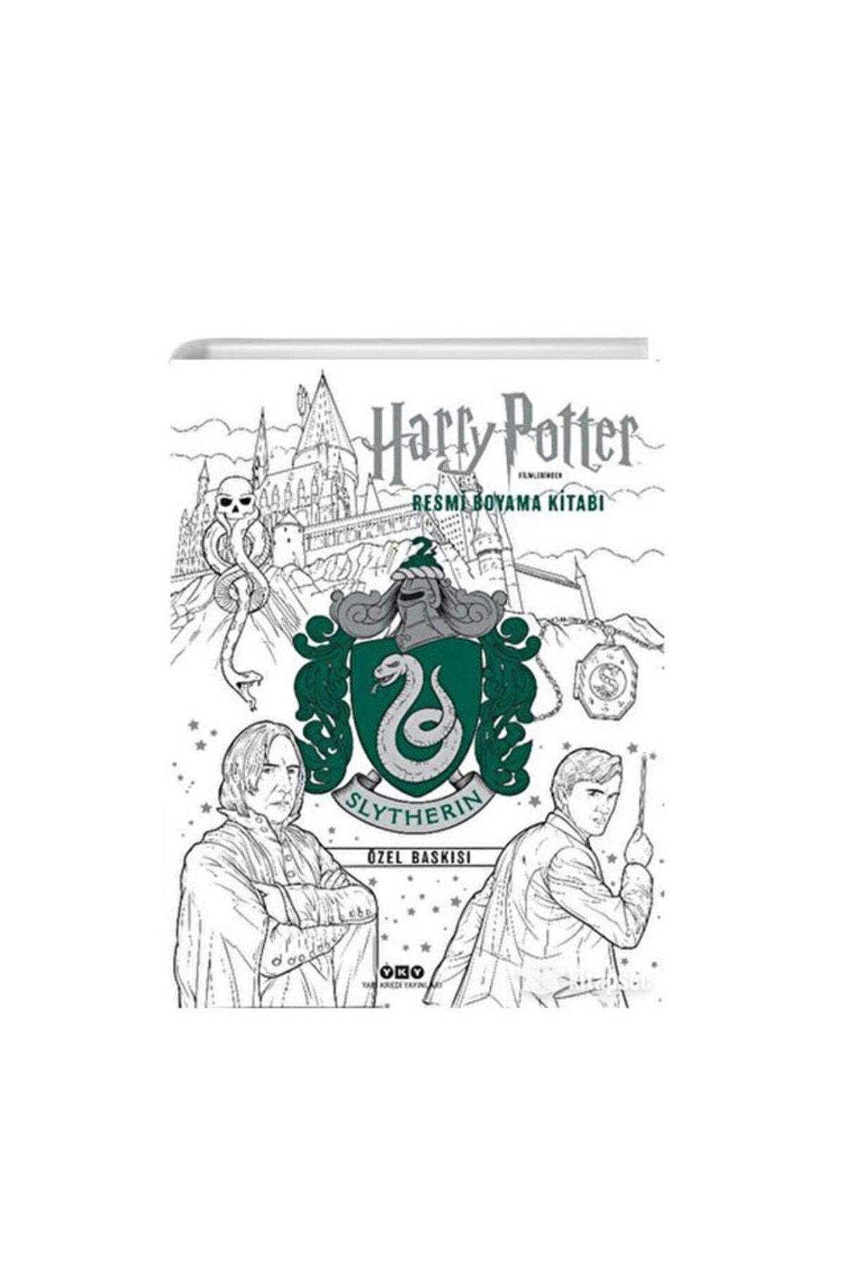 Harry Potter Filmlerinden Resmi Boyama Kitabı-slytherin (ÖZEL BASIM)