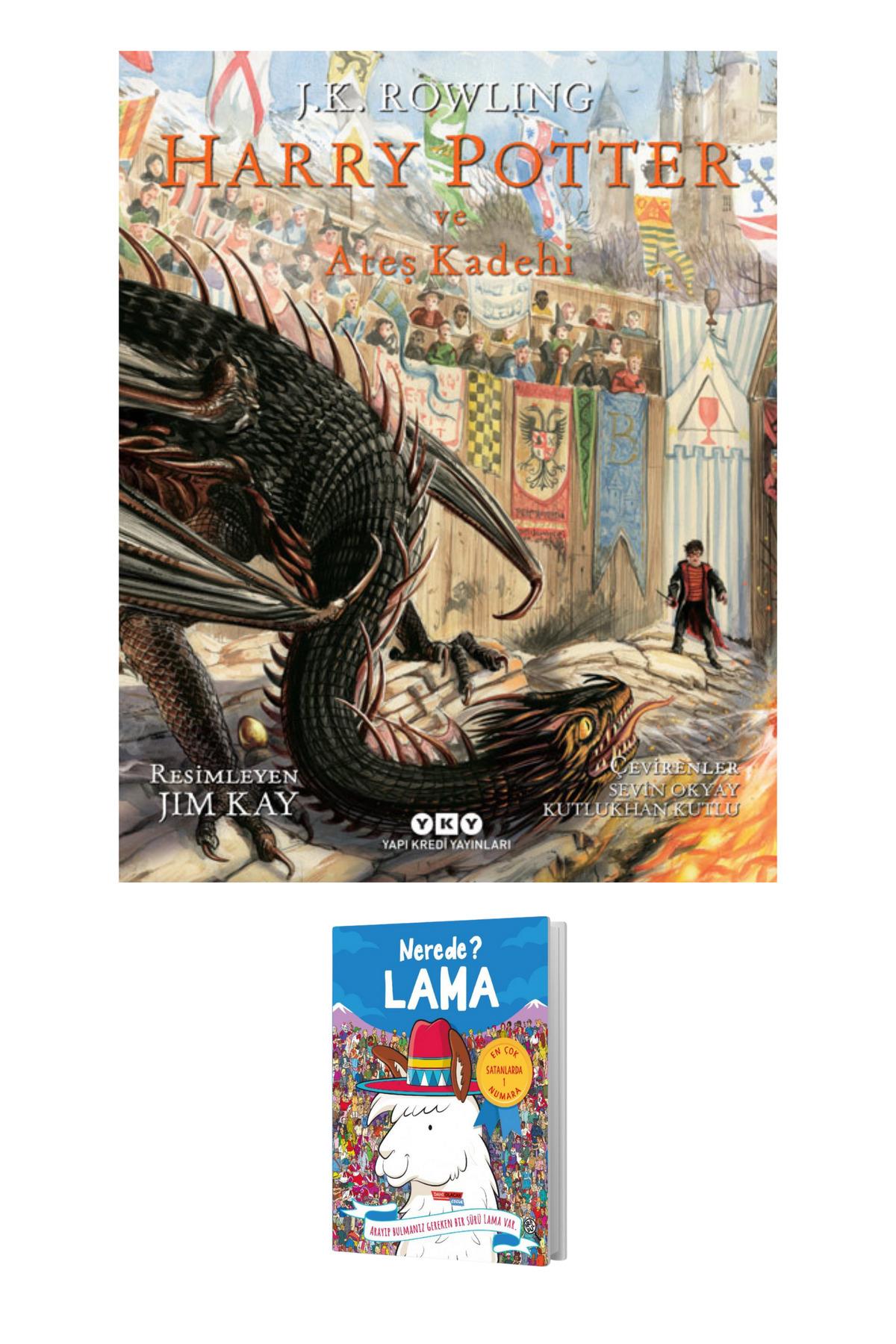 Harry Potter ve Ateş Kadehi Özel Baskı (Lama Nerede Hediyeli)