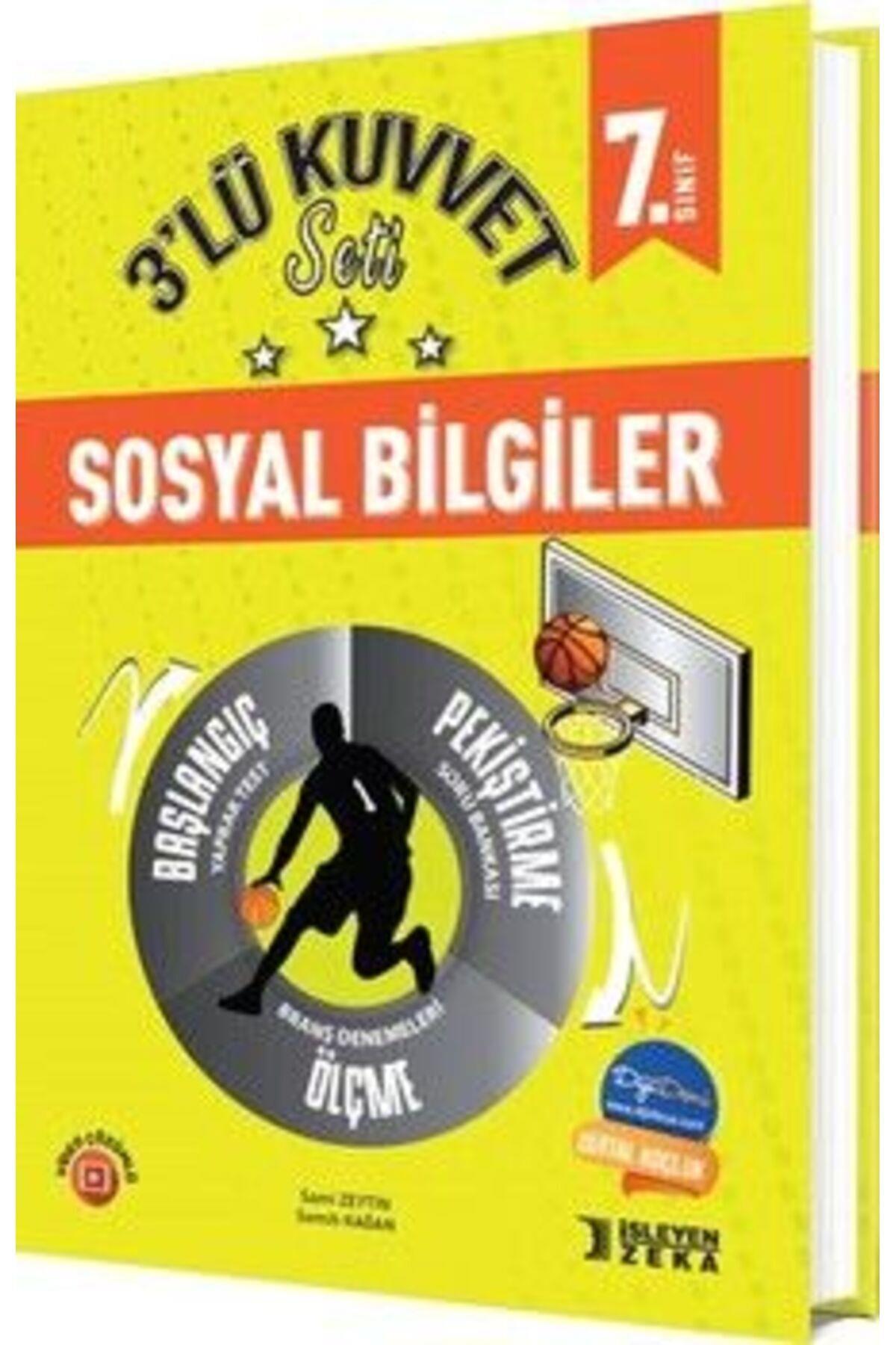 İşleyen Zeka 7. Sınıf Sosyal Bilgiler 3 Lü Kuvvet Serisi Seti