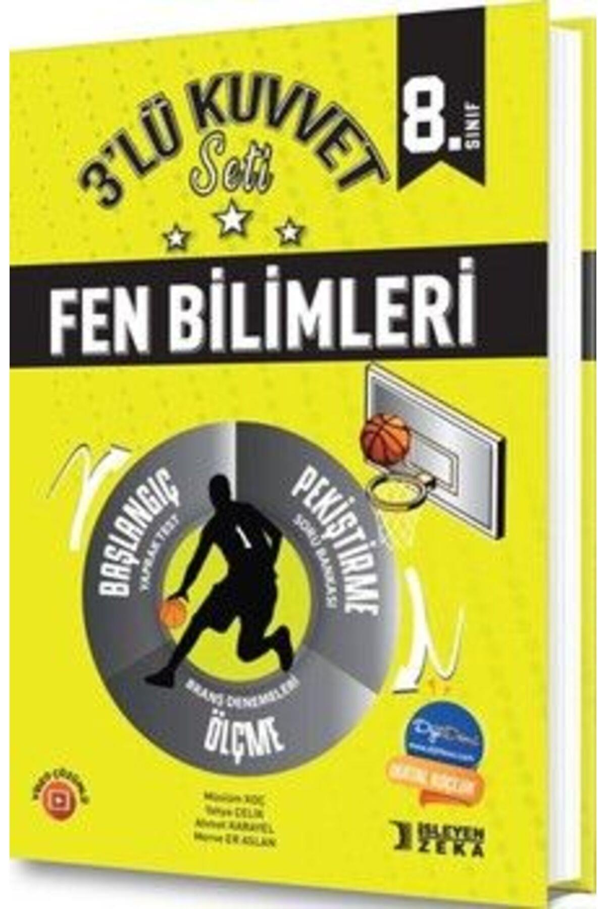 İşleyen Zeka 8. Sınıf Fen Bilimleri 3 Lü Kuvvet Serisi Seti