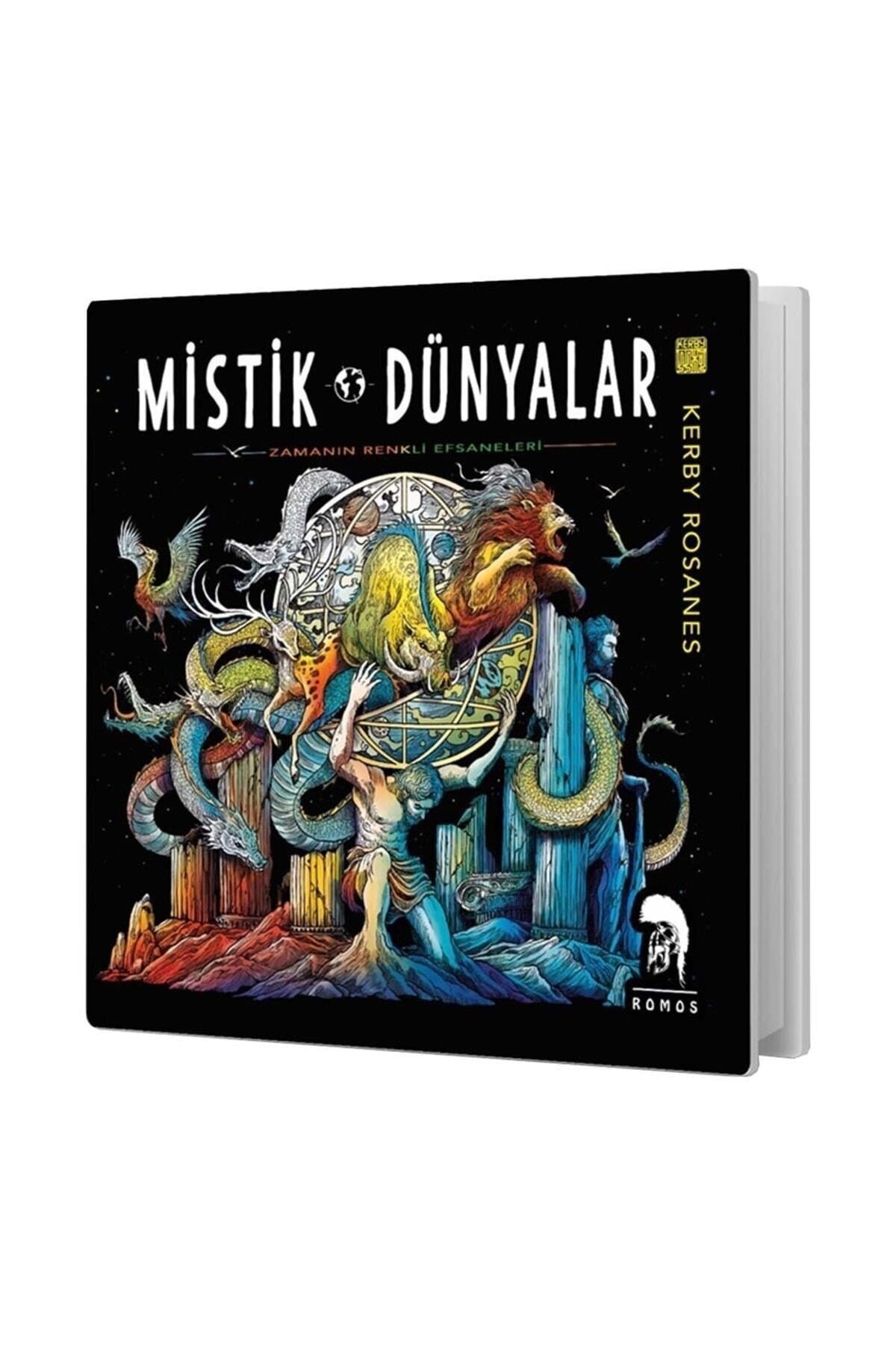 Mistik Dünyalar Yetişkinler Için Boyama Kitabı - Kerby Rosanes
