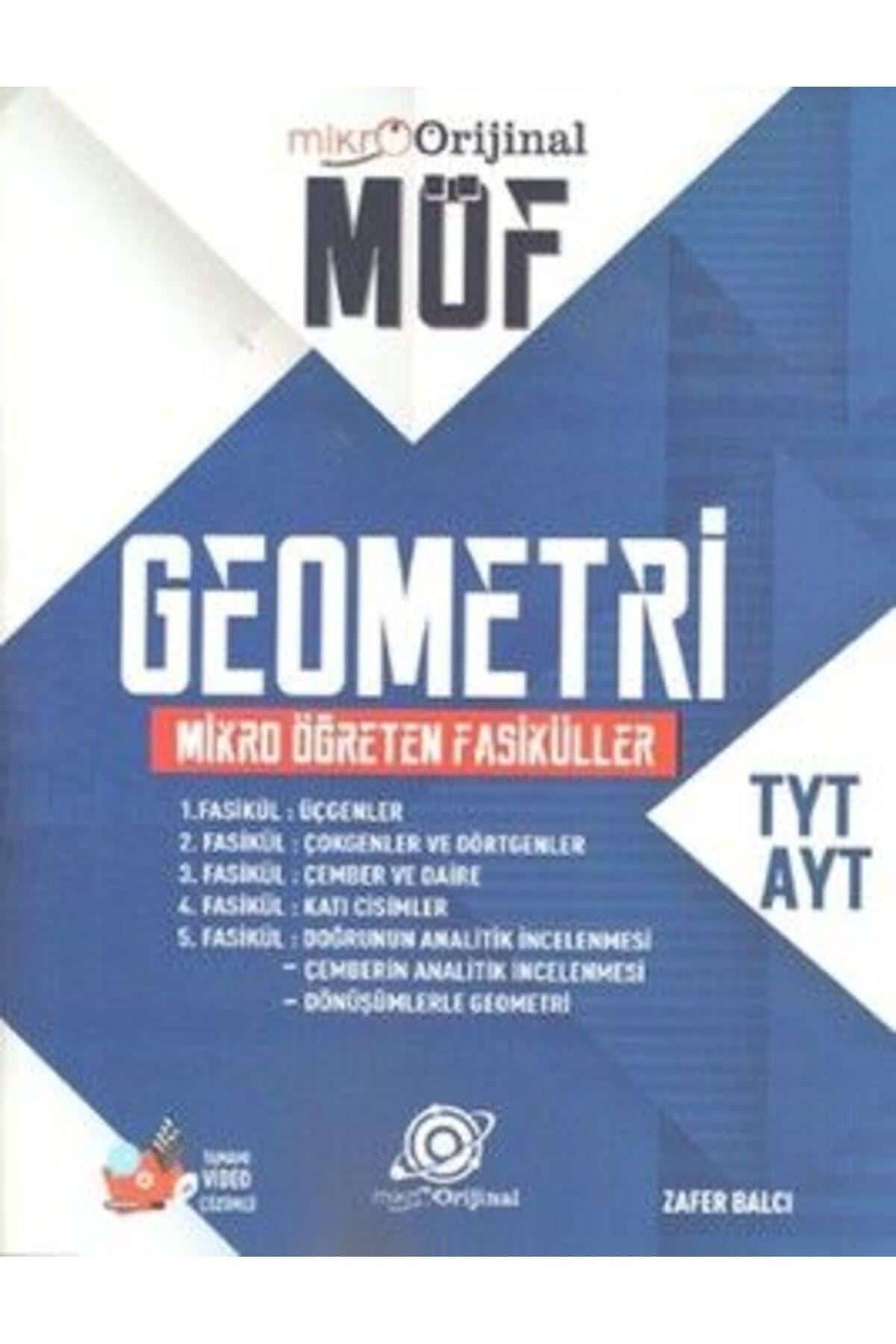 Orijinal Mikro TYT AYT Geometri MÖF Mikro Öğreten Fasiküller Set
