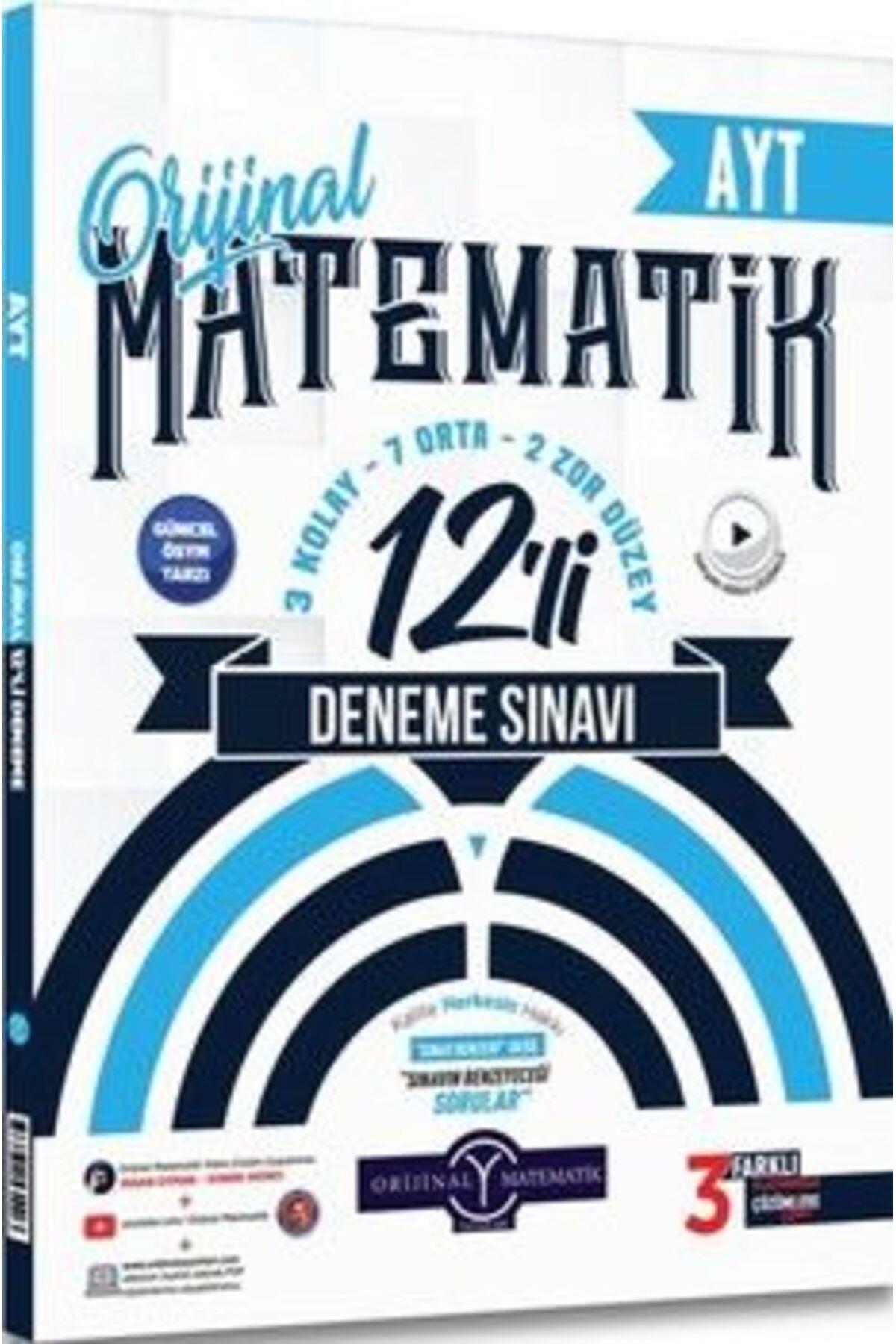 Orijinal Yayınları AYT Matematik 12 li Deneme Sınavı