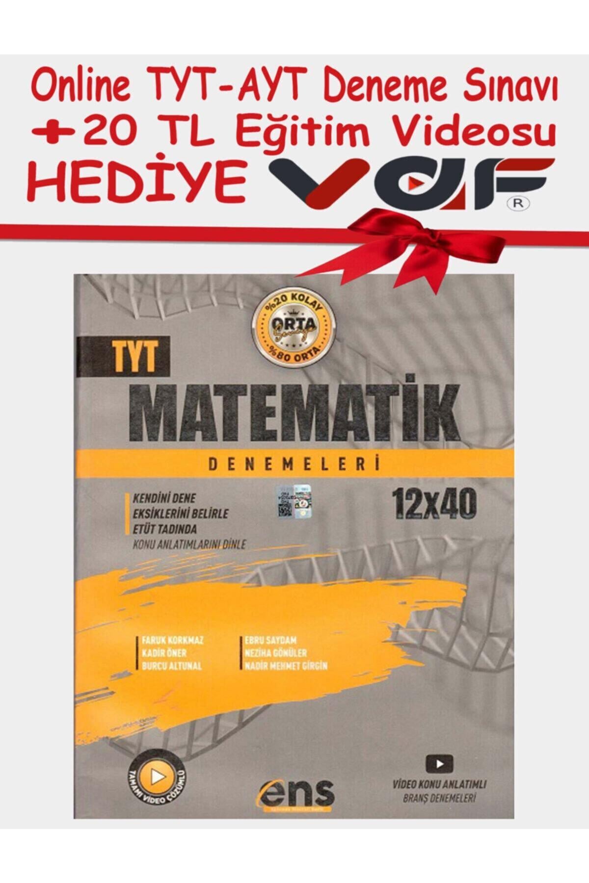 Tyt Matematik 12 X 40 Denemeleri Yeni Kitap 2022