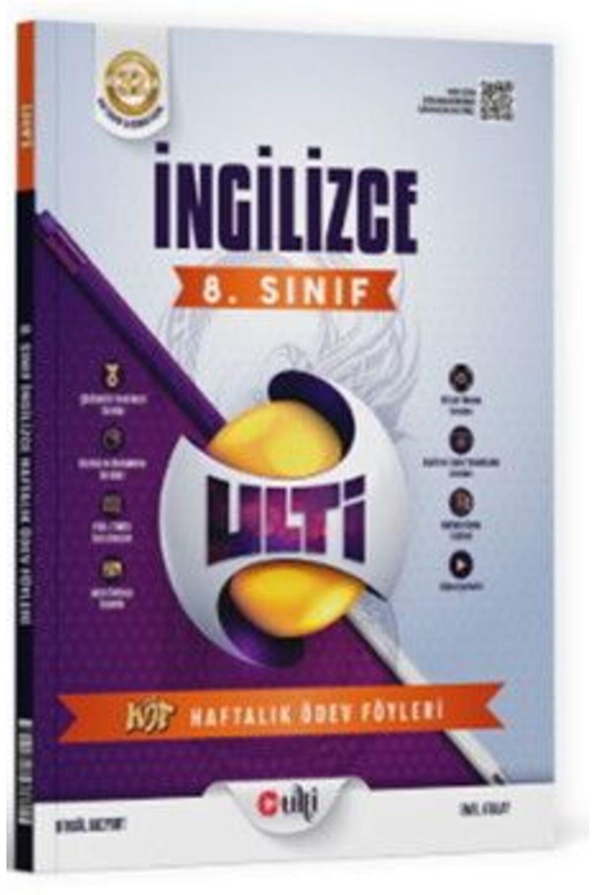 Ulti Yayınları 8. Sınıf LGS İngilizce Haftalık Ödev Föyleri