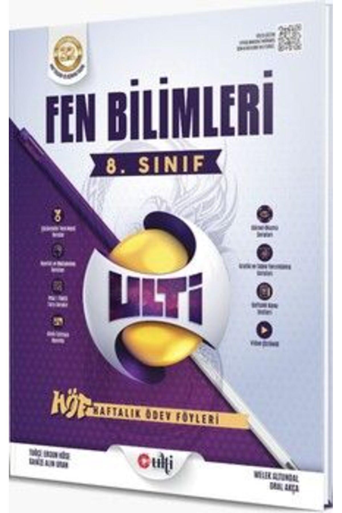 Ulti Yayınları 8. Sınıf LGS Fen Bilimleri Haftalık Ödev Föyleri