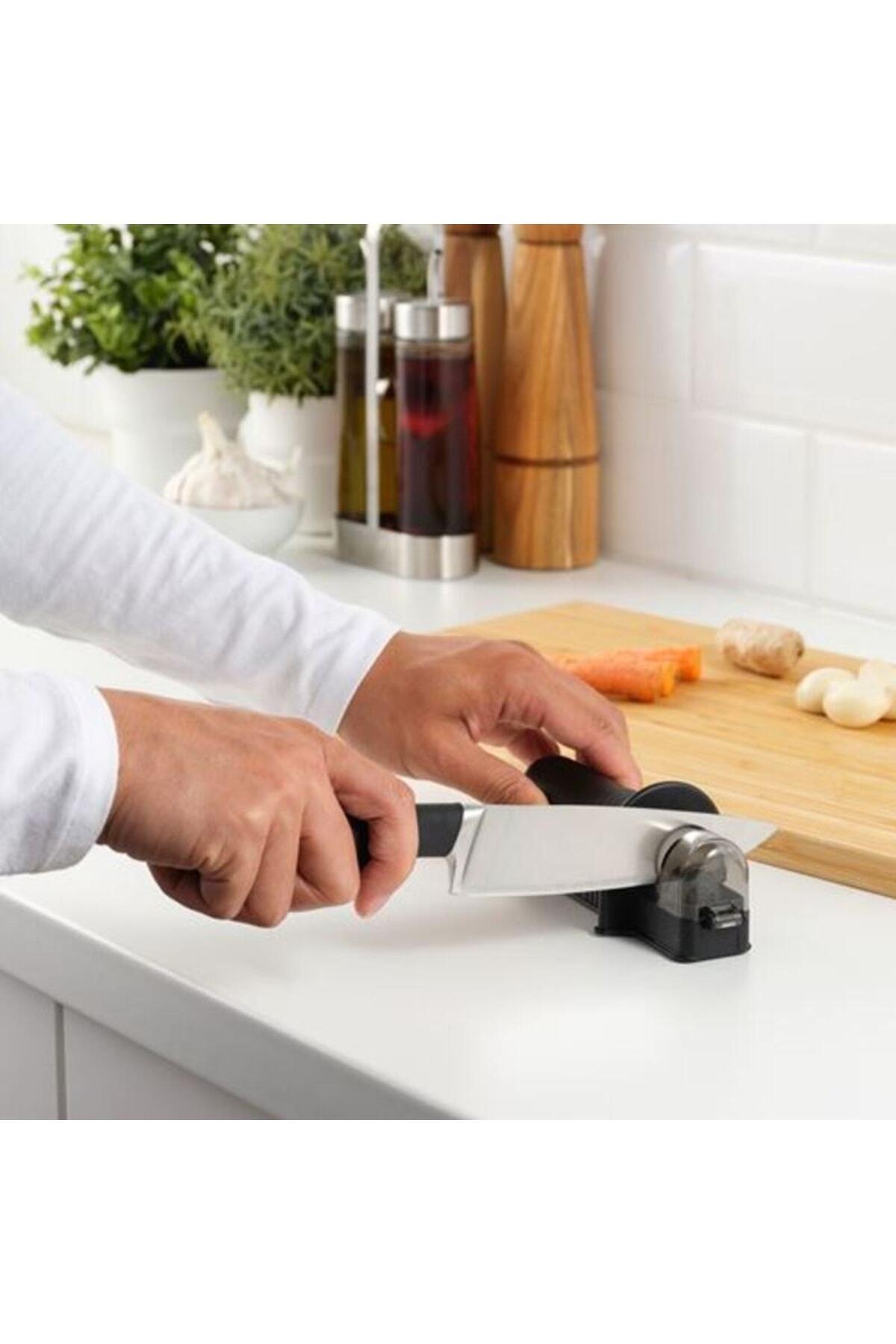 Aspekt Bıçak Bileyici Uzunluk: 16 Cm Bıçak Bileme Aparatı Siyah Renk