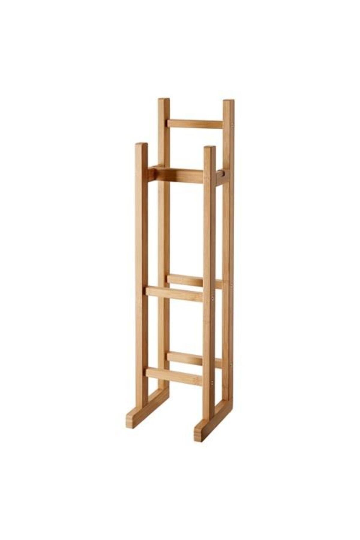 Bambu Ragrund Yedek Tuvalet Kağıtlığı 15x16x60 cm
