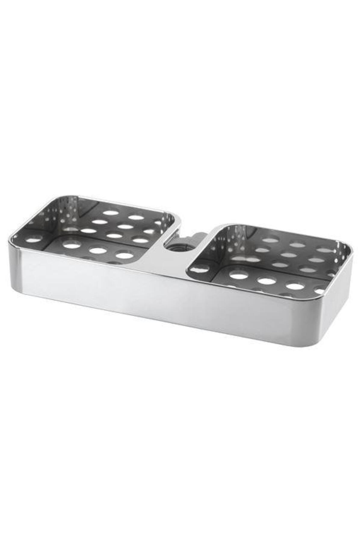 Duş Rafı, Krom Kaplama 25x4 Cm MeridyenDukkan Banyo Aksesuarları Raf