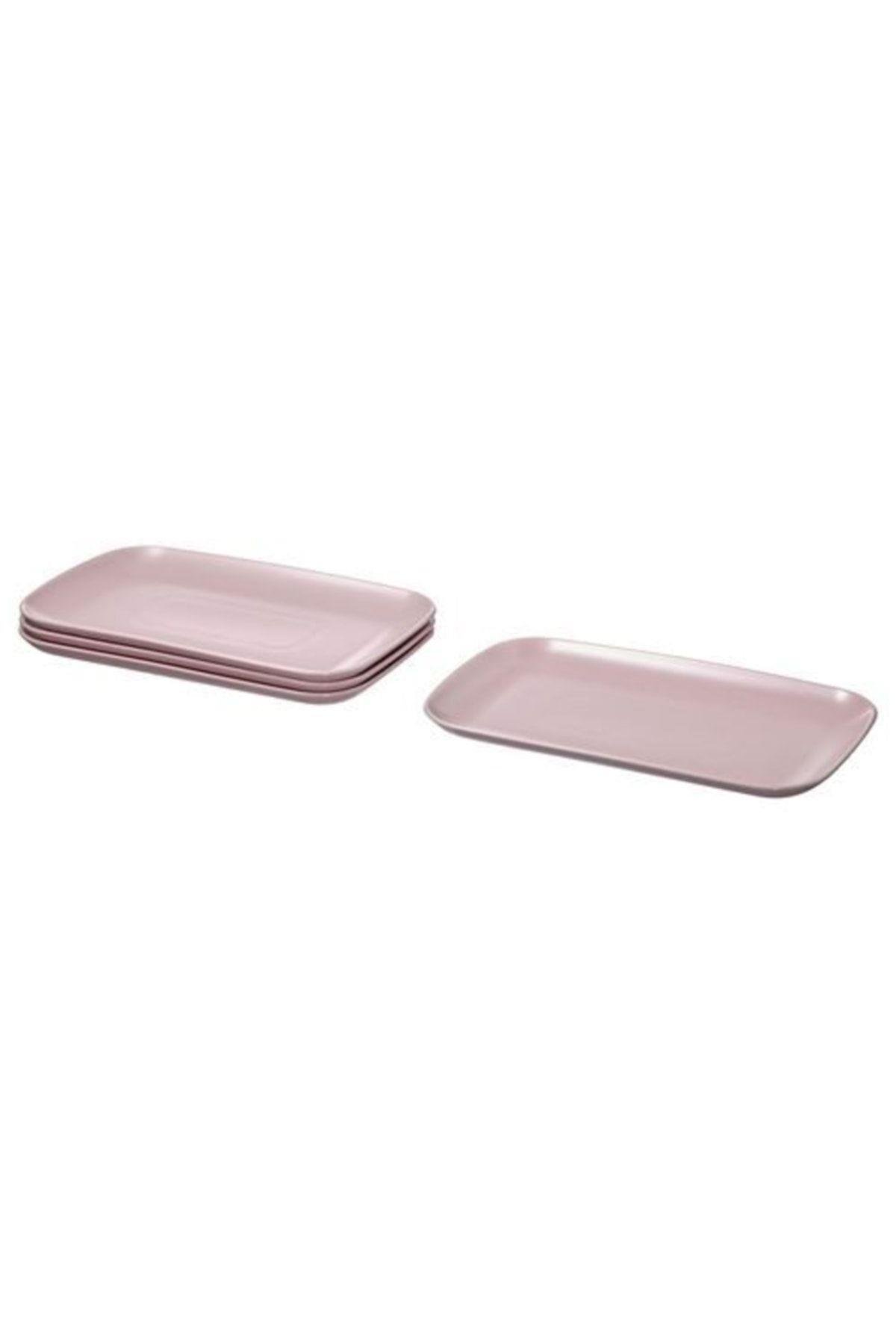 Fargklar Tabak Seti, Açık Pembe