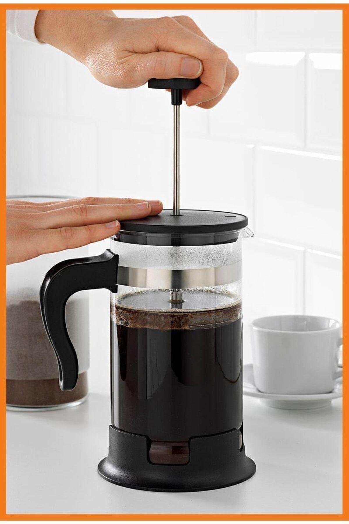 French Press Cam Demlik 1 lt 22 cm
