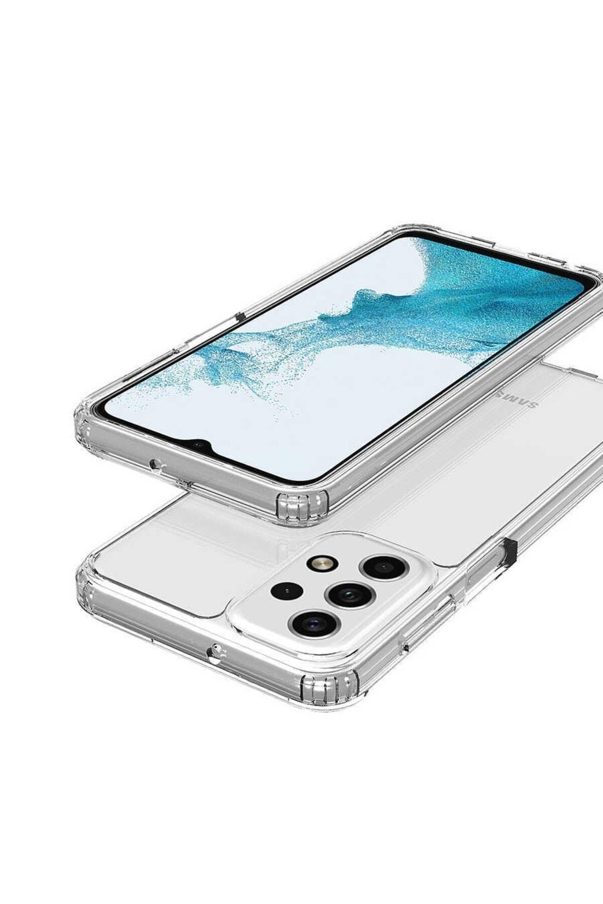 Galaxy A33  Uyumlu   Cep Telefonu Kılıfı Silikon Siyah