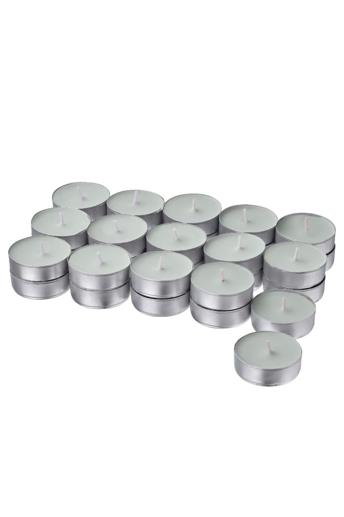 Glasbjörk Soluk Gri-yeşil 3.5 Saat Sedir Ağacı Ve Vanilya Kokulu Tealight Mum Ürün Bilgileri