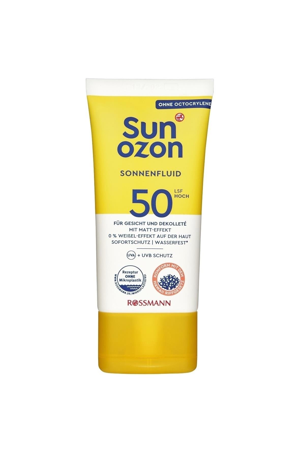 Güneş Kremi Yüz ve Dekolte Spf 50 50ml