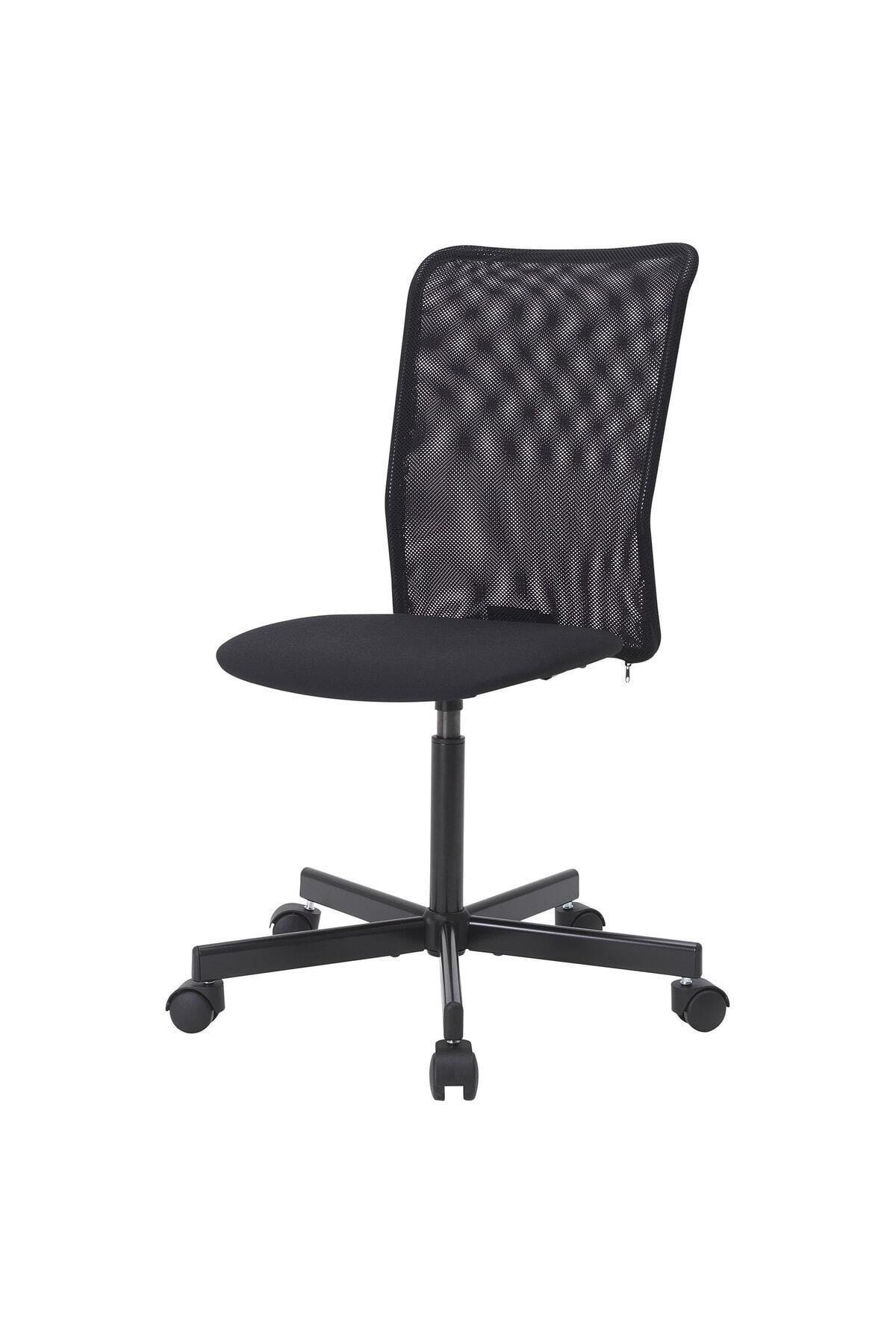 Ikea Toberget Dönen Sandalye, Vissle Siyah