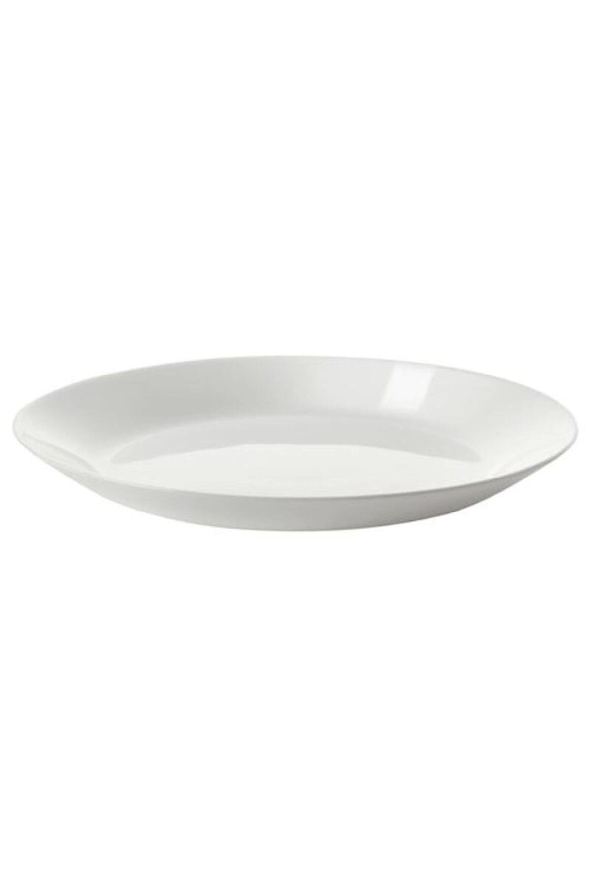 Oftast Sofra Tatlı Servis Tabağı Beyaz 19 Cm 1 Adet