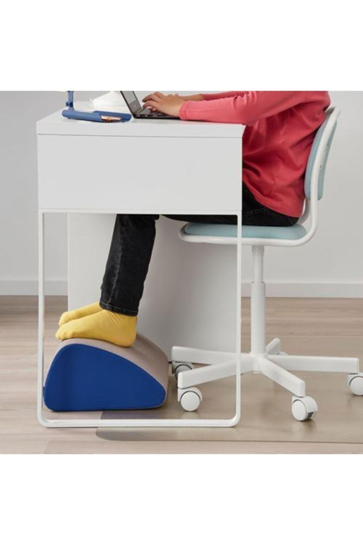 Övnıng Çok Fonksiyonlu Ergonomik Ayak Desteği, Gri-mavi