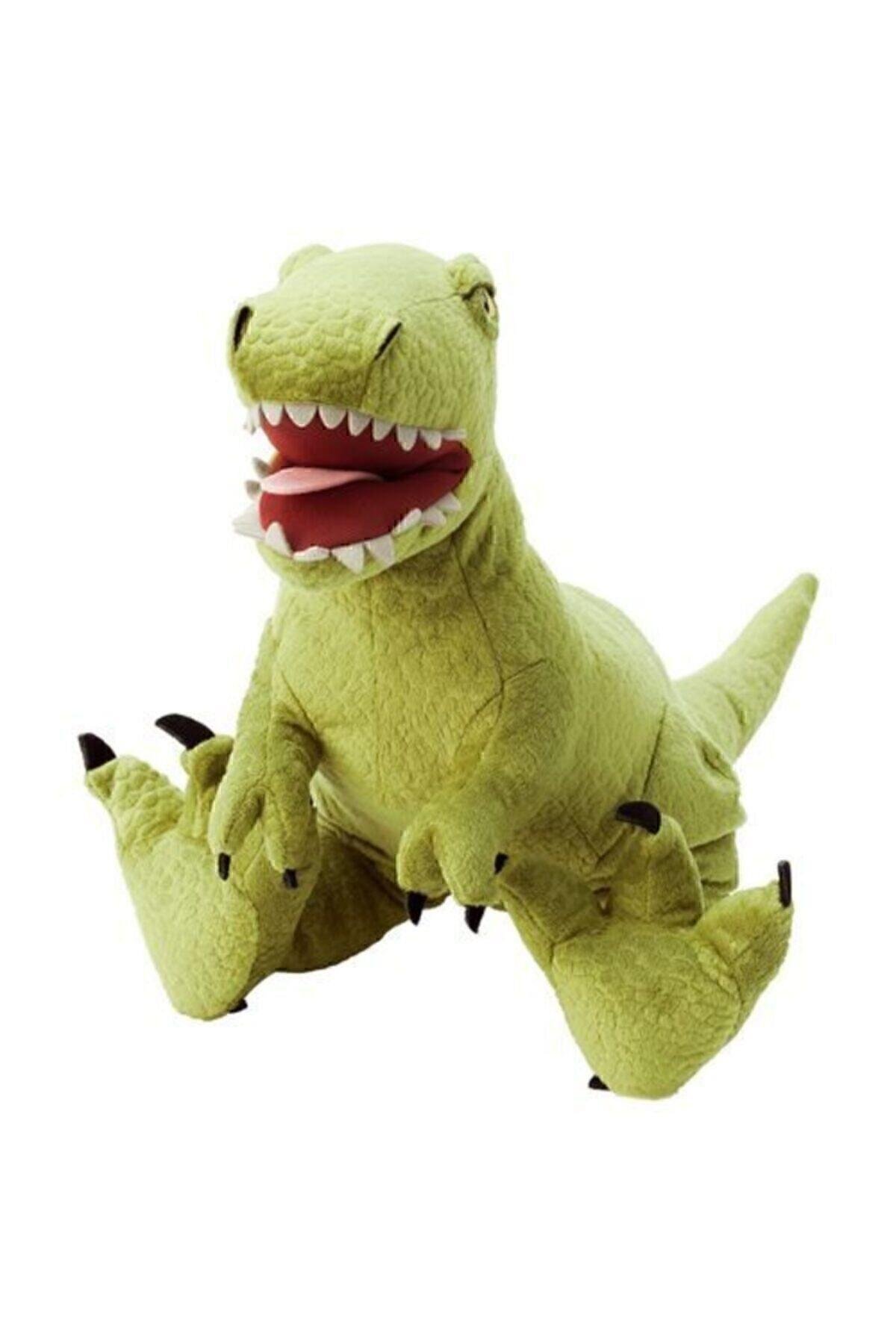 Peluş Oyuncak Yeşil Dinazor Yumuşak Oyuncak 44 Cm Dinazor Dukkan Yeşil Renk