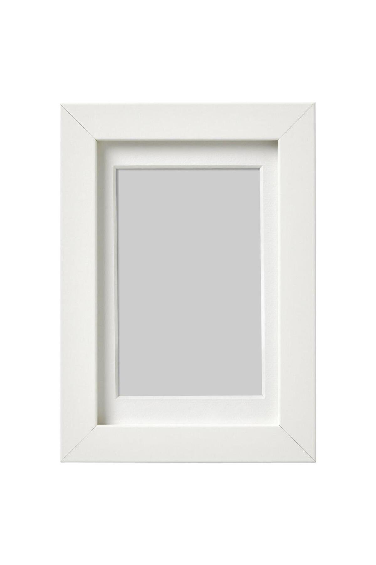 Rıbba Çerçeve - Resim Çerçevesi - Beyaz - 10x15 Cm