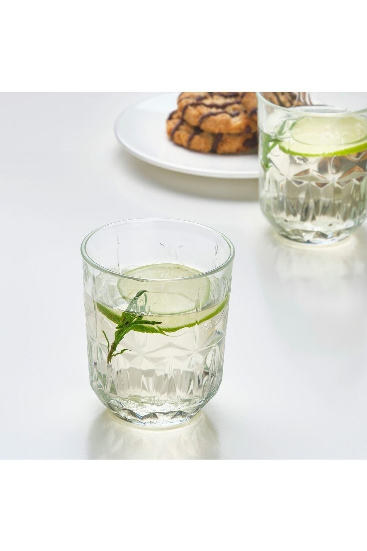Sallskaplıg Bardak Seti 4'lü Kola Meşrubat Su Bardak Seti 270ml