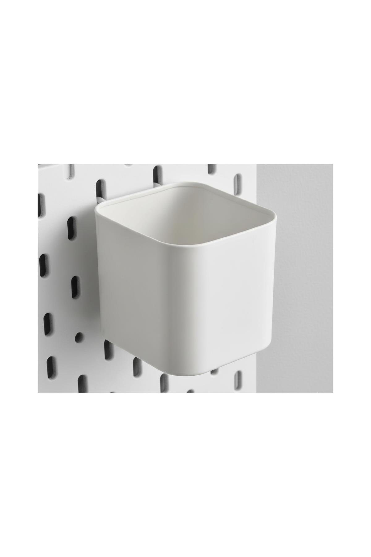 Skadıs 8x9 Cm Kutu Beyaz Çok Amaçlı Pano Parçası Kutu