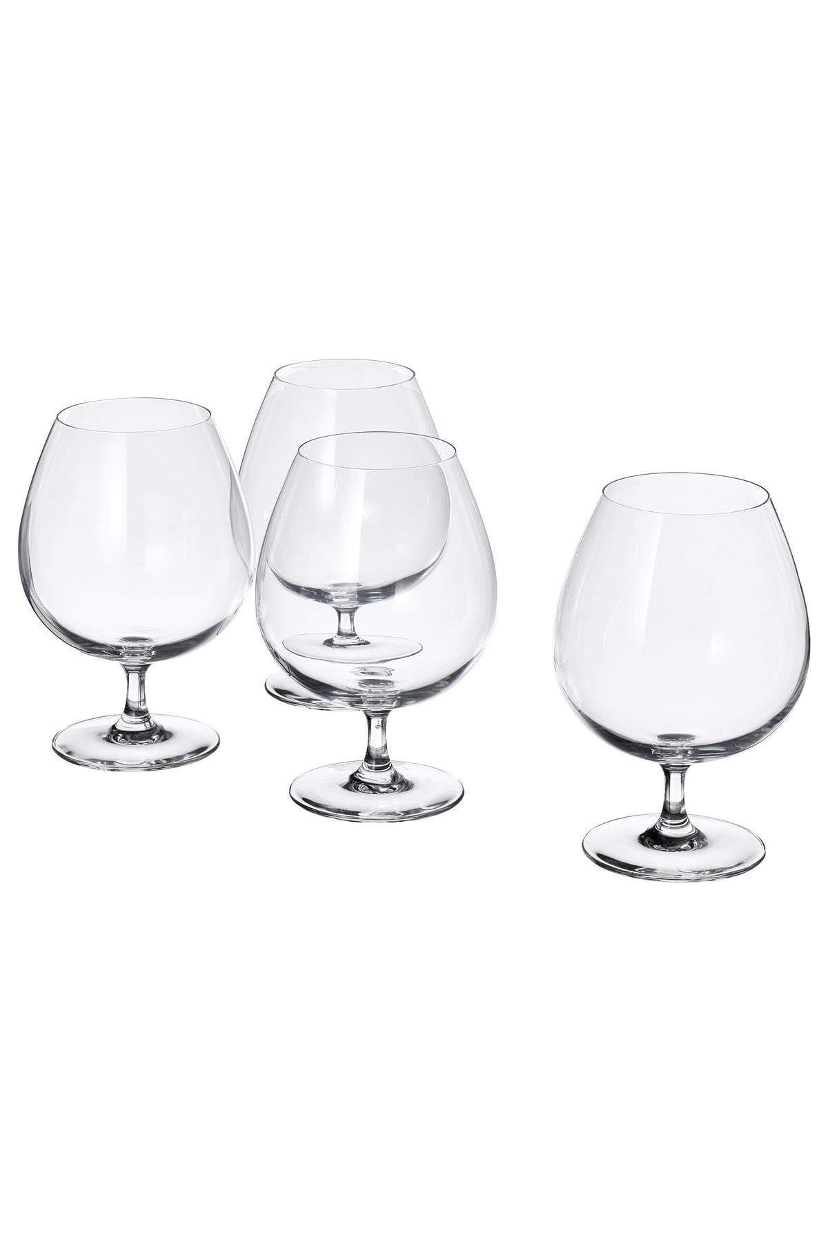 Storsınt 4'lü Konyak Kadehi 750 Ml Saydam Cam