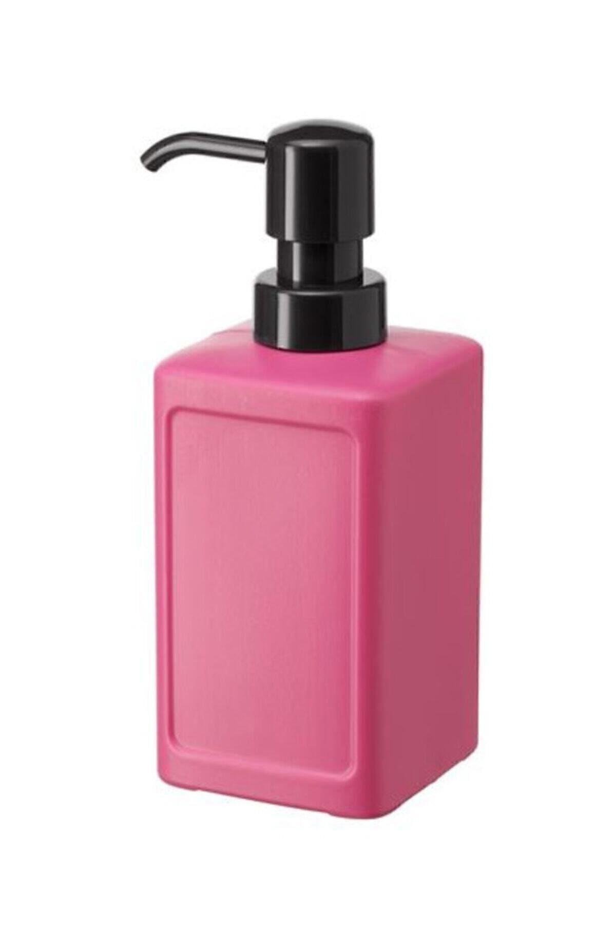 Tatlı Pembe Renk Sıvı Sabunluk Meridyendukkan 450 Ml Pembe Renk Sabunluk,sade